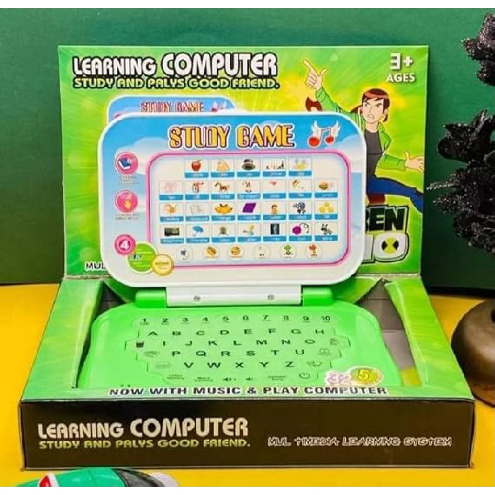 Ben 10 Kids Learning Laptop Computer