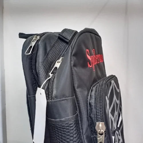 Black Spiderman Kids Backpack