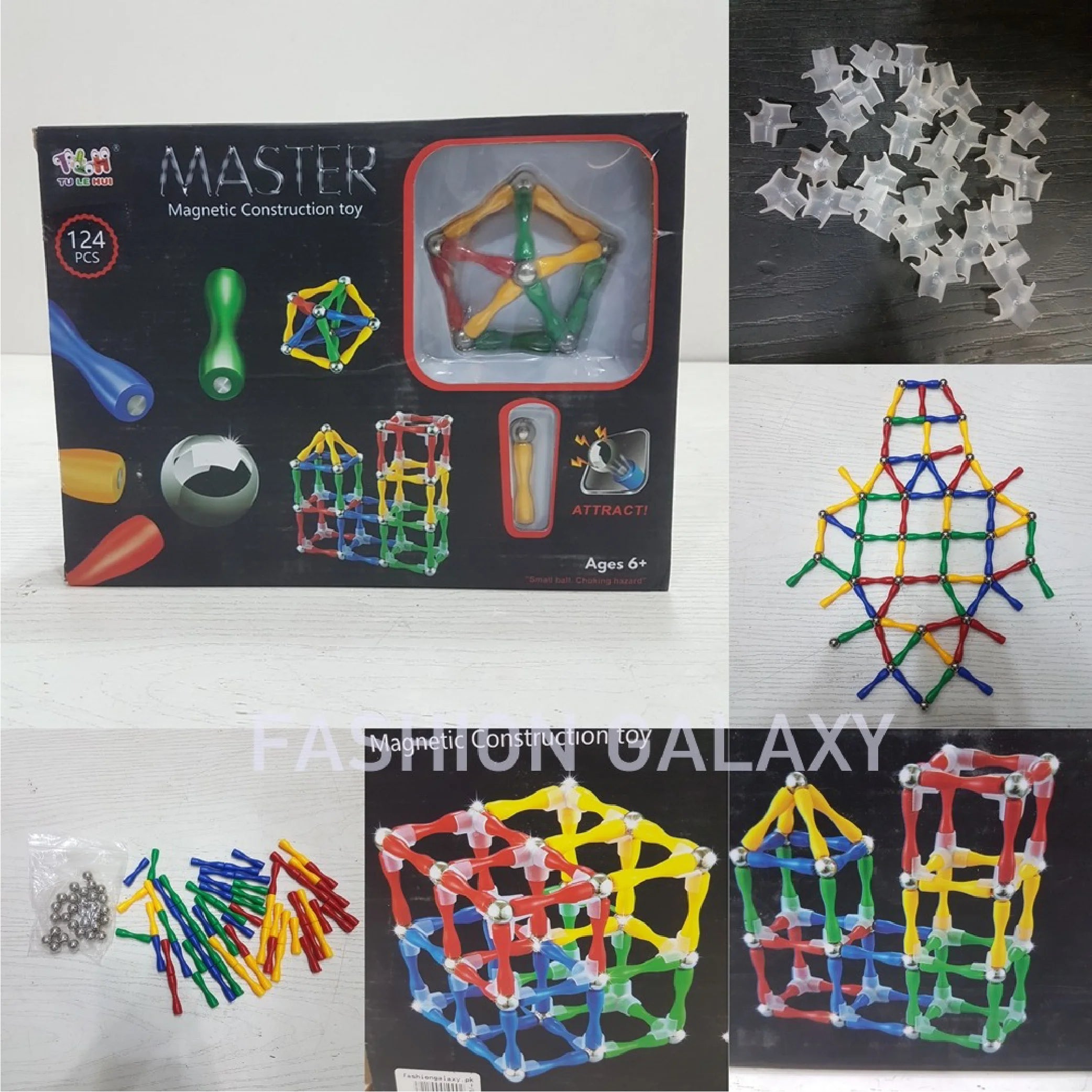 Magnetic Balls & Sticks Building Block Toy