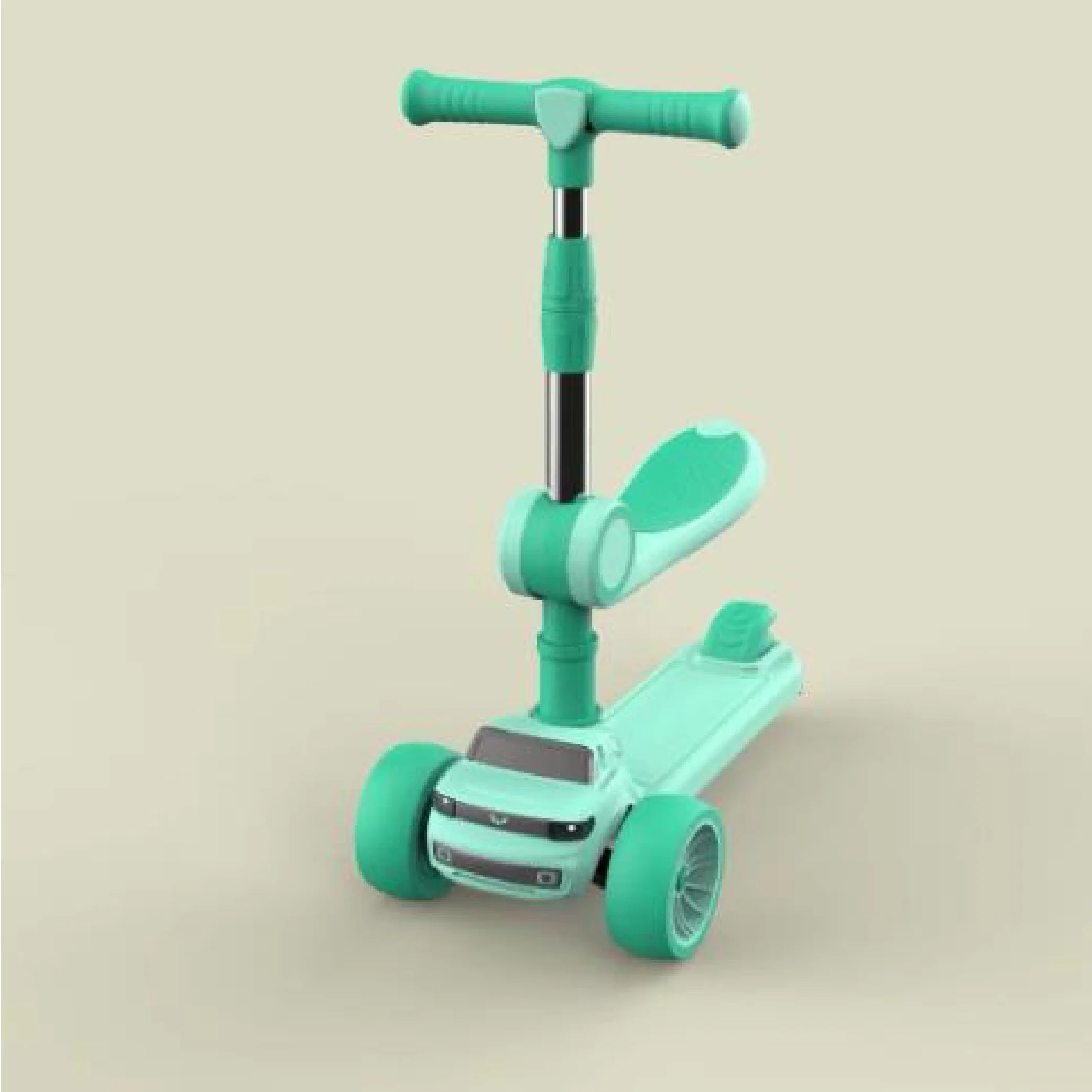 Blue Toddler Scooter - 3-Wheel Ride-On with Seat for Kids!