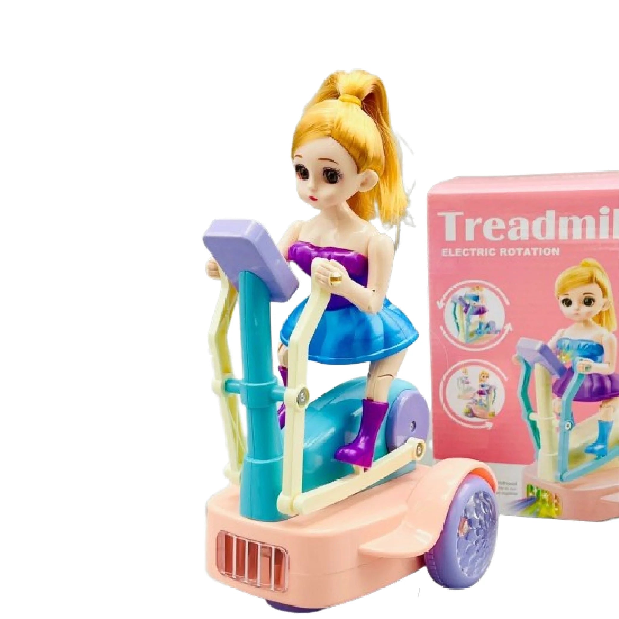 Bump & Go Electric Treadmill Toy: The Perfect Gift for Girls!