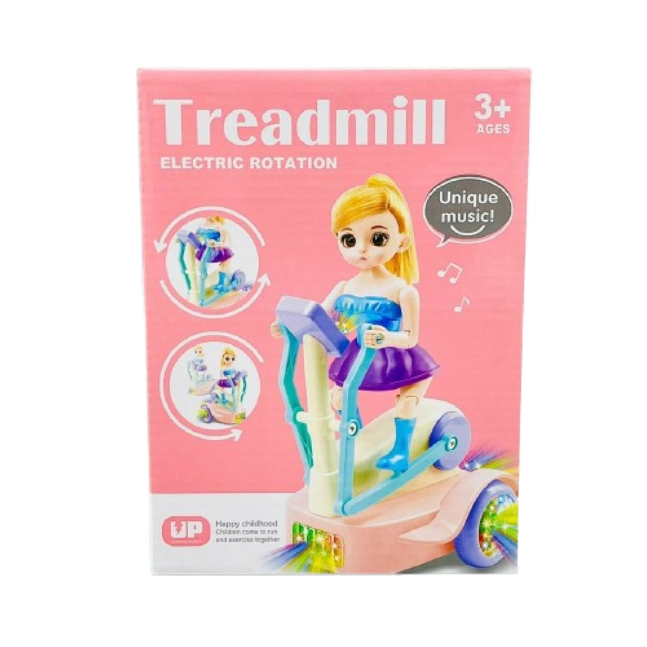 Bump & Go Electric Treadmill Toy: The Perfect Gift for Girls!