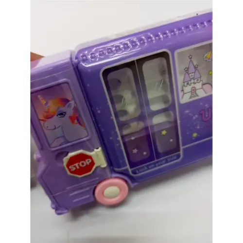 Bus Pencil Box for Kids