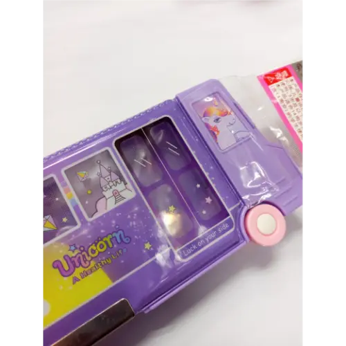 Bus Pencil Box for Kids