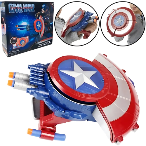 Captain America Shield Launcher Toy Gun