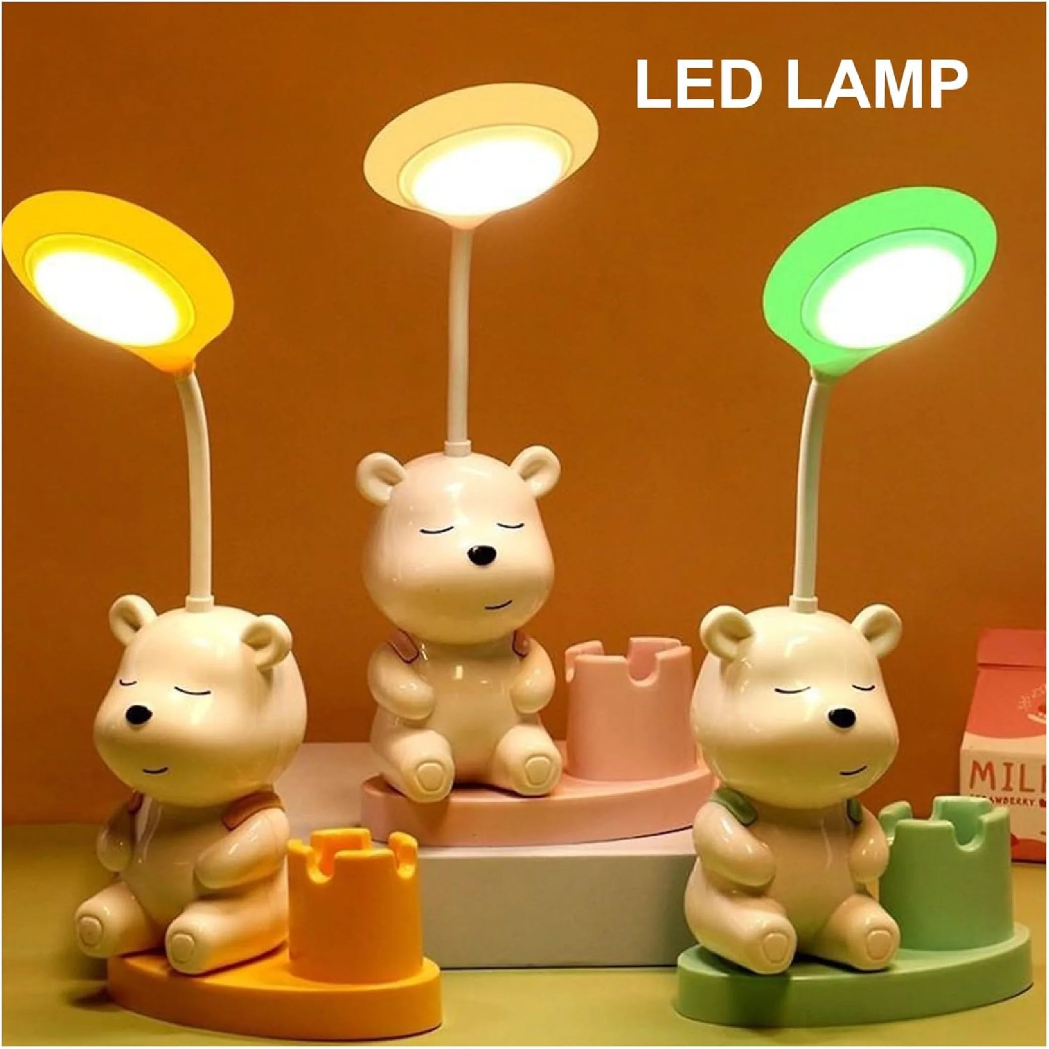 Cartoon Animal LED Night Lamp – Adorable Décor for Any Room!