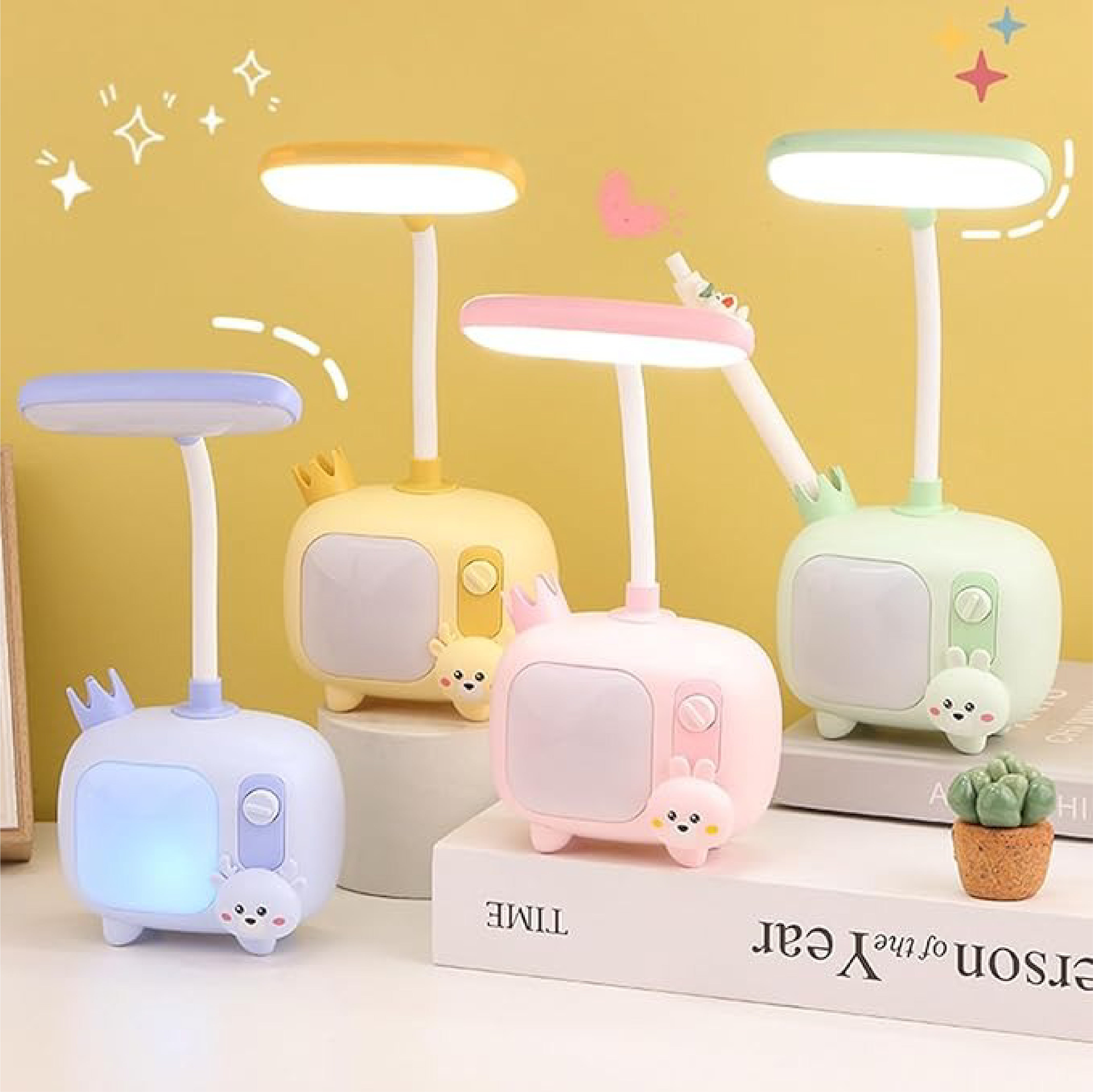 Cartoon Shape LED Night Table Lamp - Decorative and Romantic Home Lighting