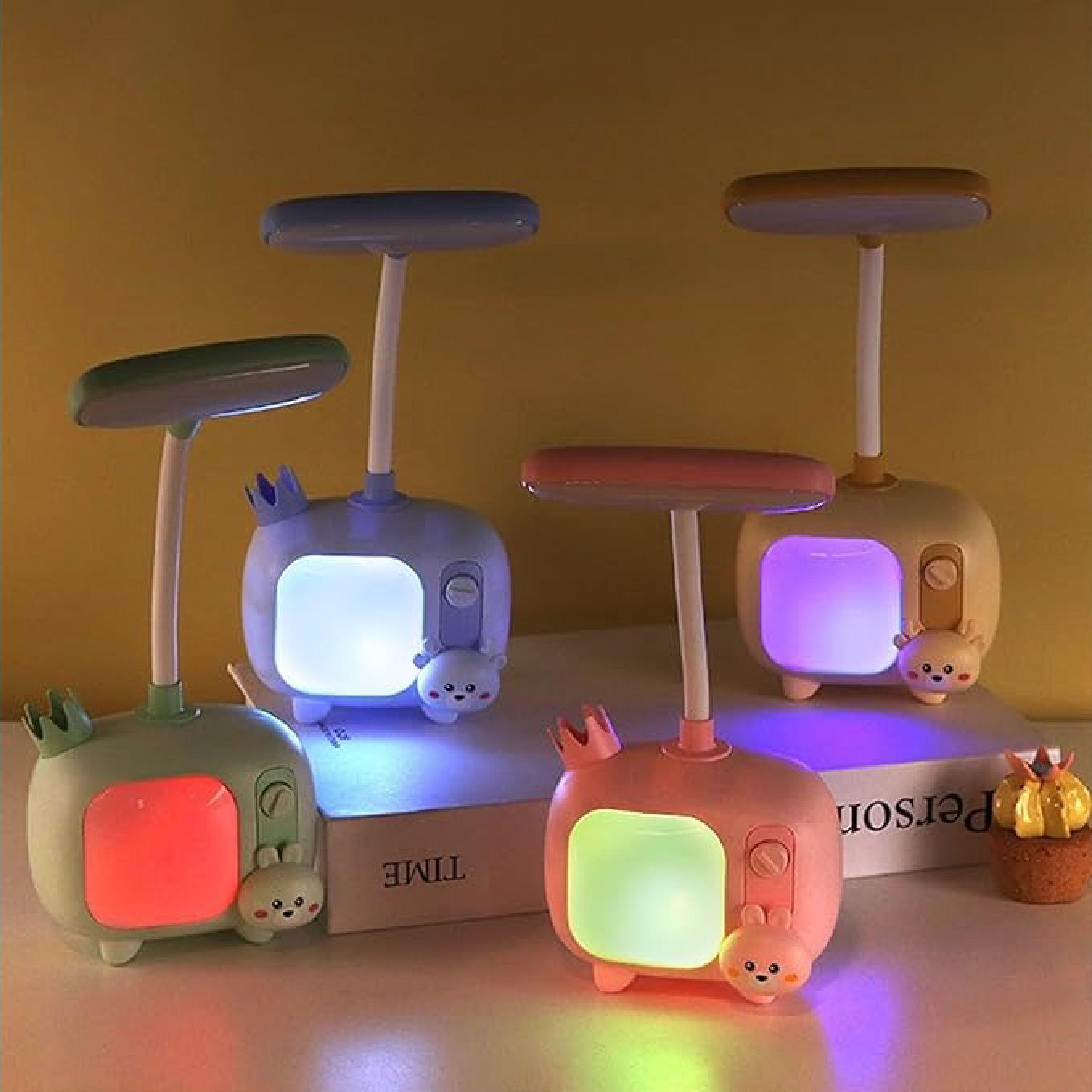 Cartoon Shape LED Night Table Lamp - Decorative and Romantic Home Lighting