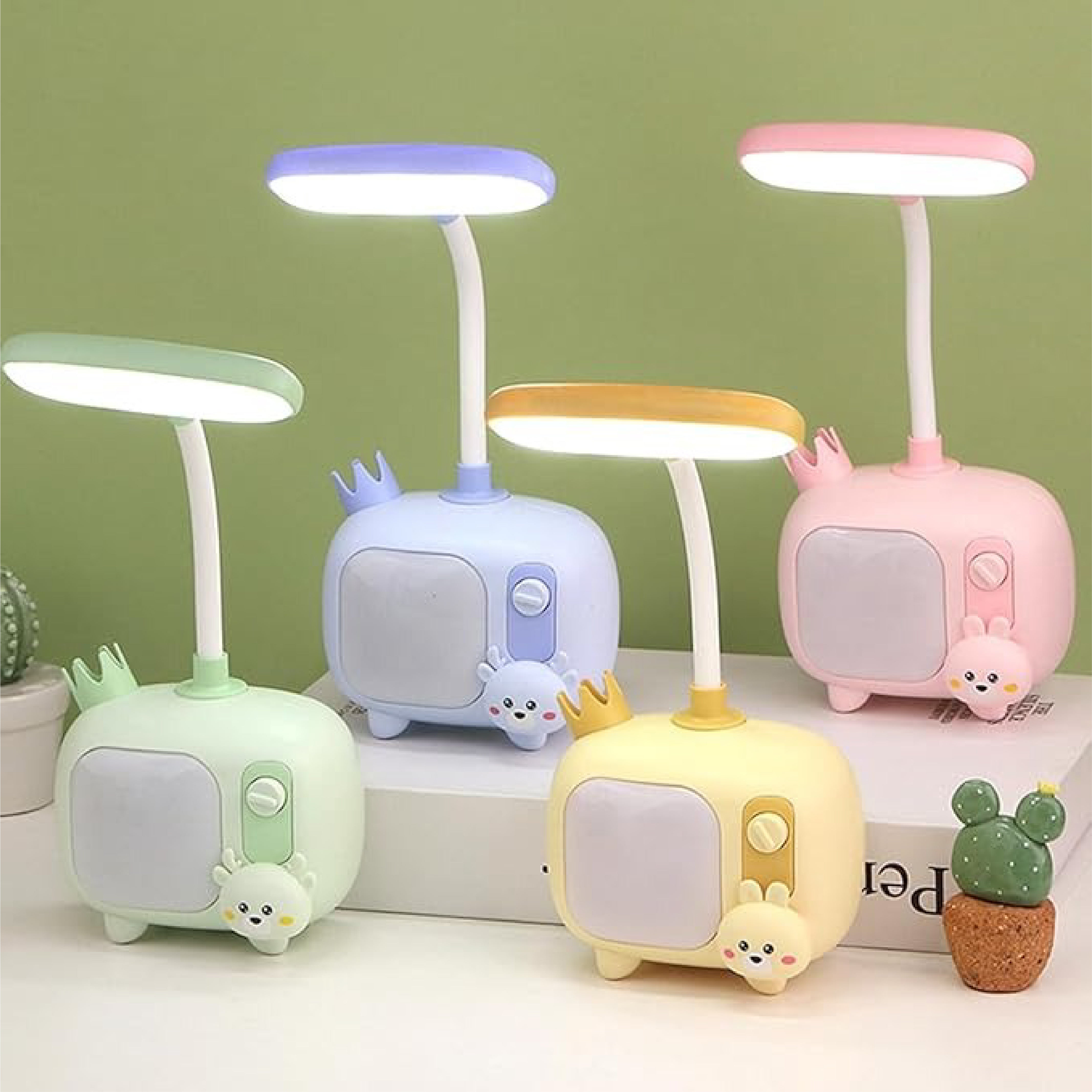 Cartoon Shape LED Night Table Lamp - Decorative and Romantic Home Lighting