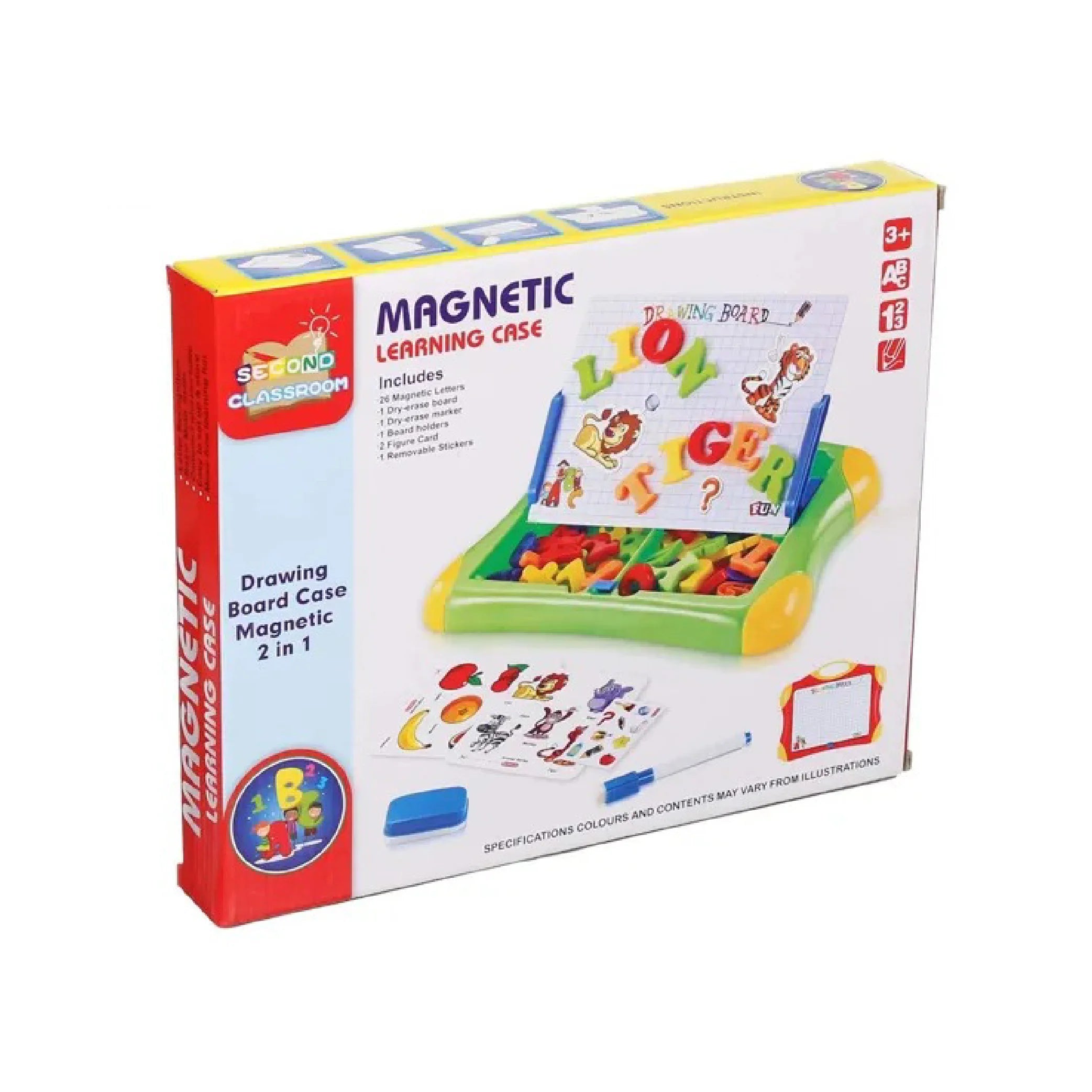 Magnetic Learning Case Drawing Board for Kids