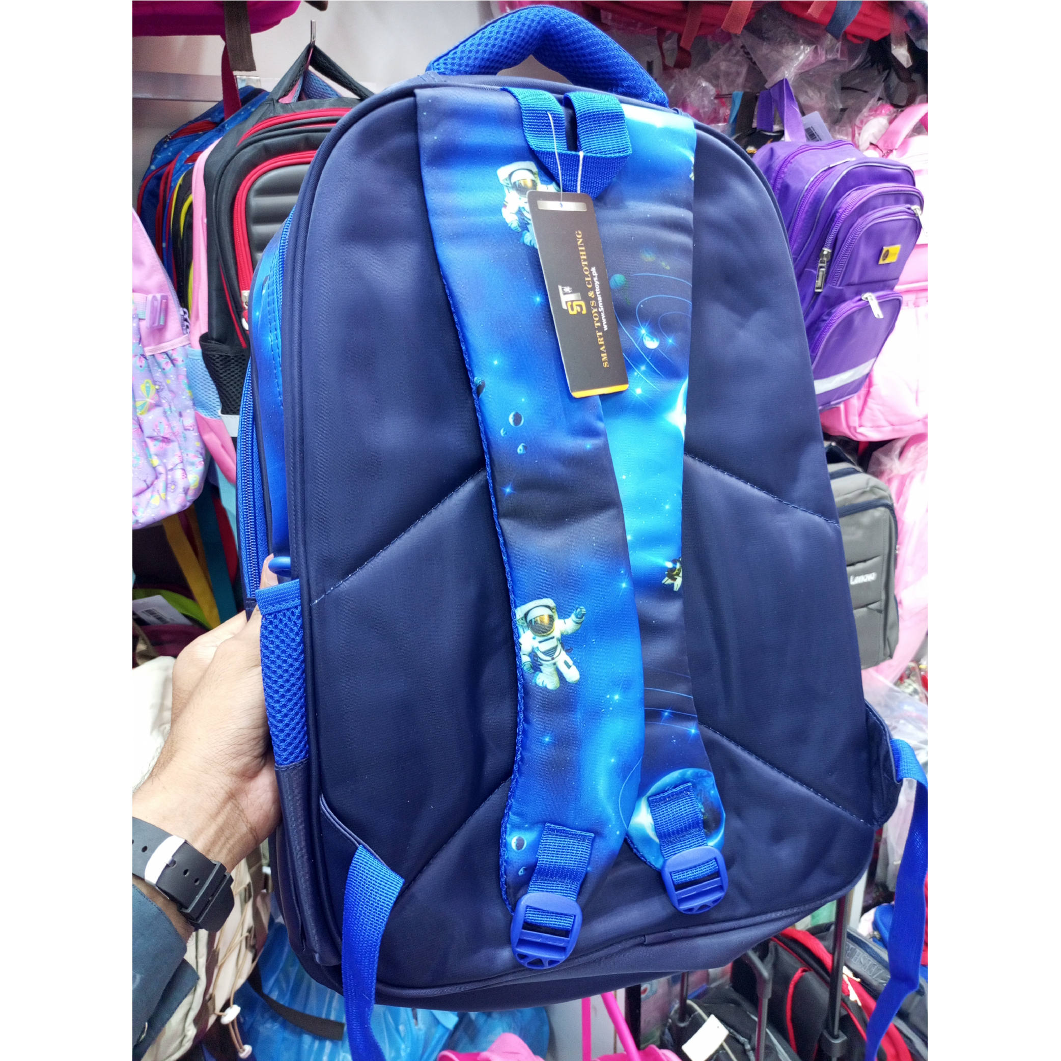 Space Character School Bag For Kids