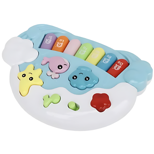 Piano Keyboard Toy, Ergonomic Design Baby Piano Toy for Playing