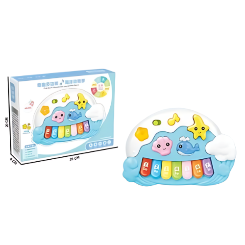 Piano Keyboard Toy, Ergonomic Design Baby Piano Toy for Playing