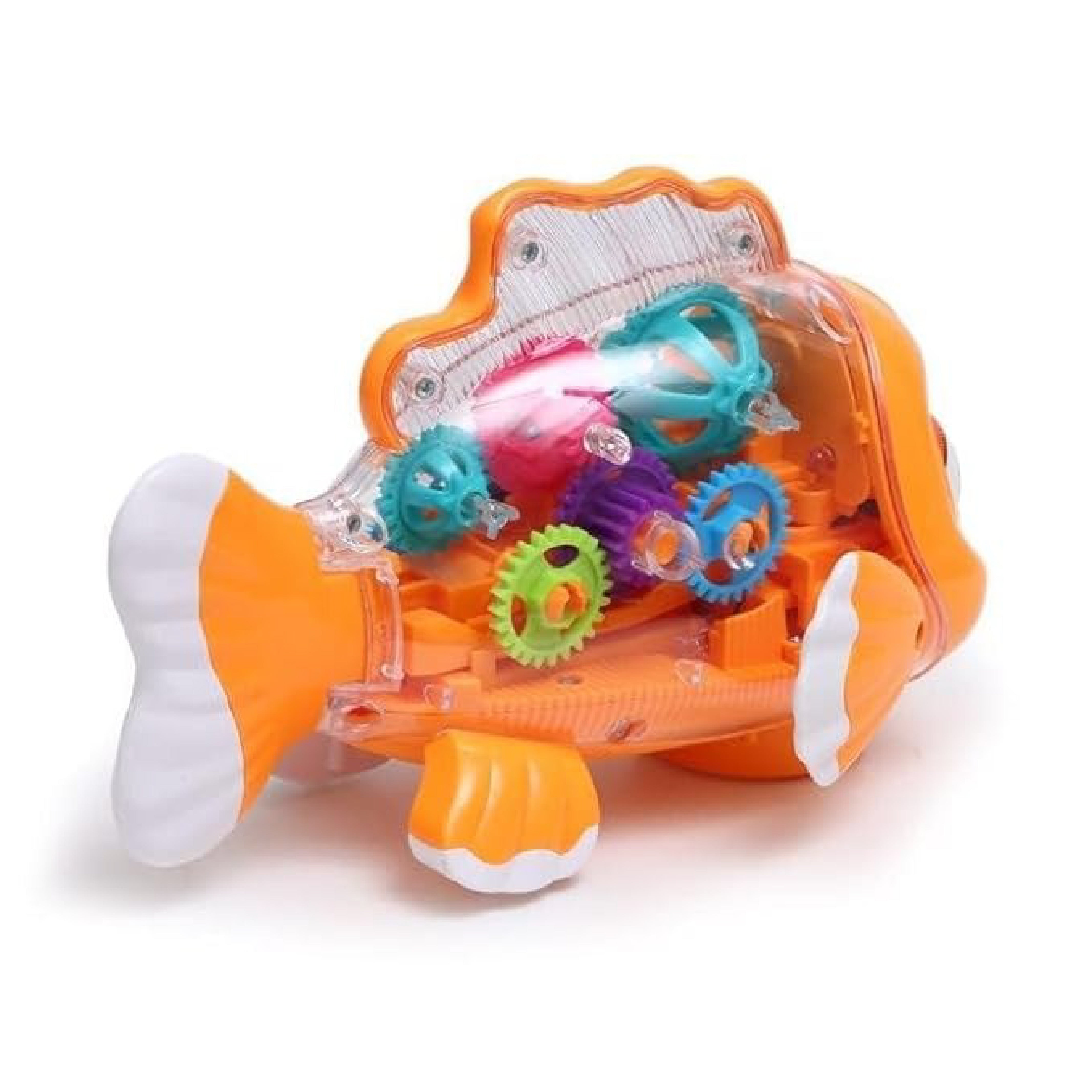 Battery Operated Clown Fish Toy with Lights and Sound