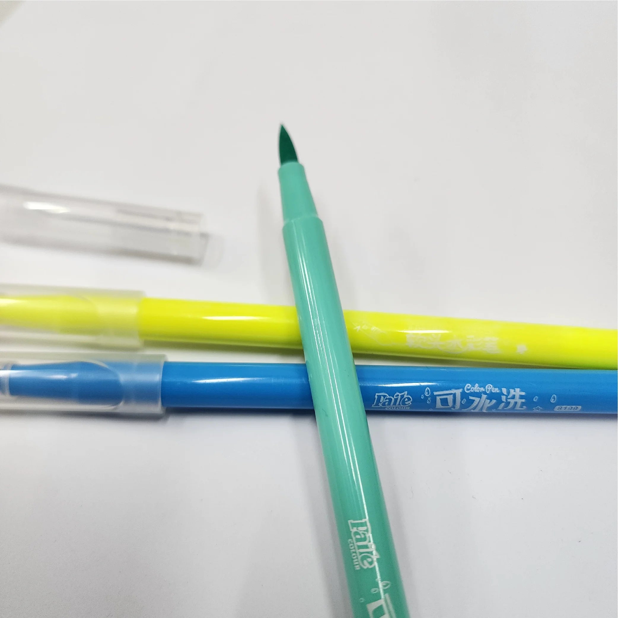Colour Pen with Transparent Cap 24-Piece Set