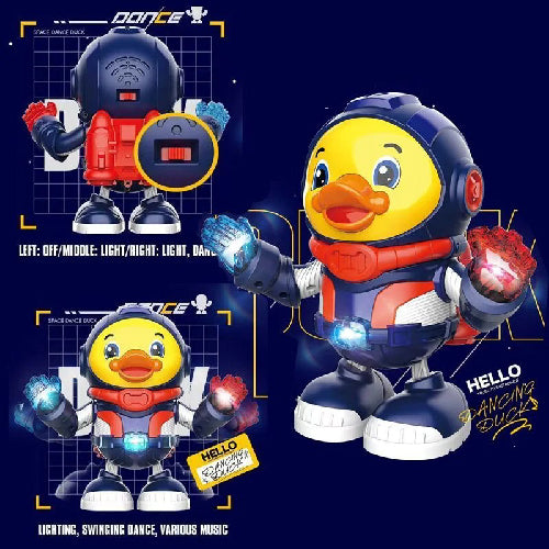 Electric Dancing Space Duck – Cosmic Toy with Vibrant Lights, Catchy Tunes, and Quirky Dance Moves