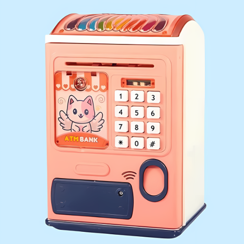 Creative Money Box ATM Machine For Kids with Password Protection