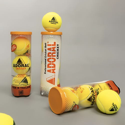 Adroll Ball Jar - Pack of 3 High-Quality Cricket Tape Balls