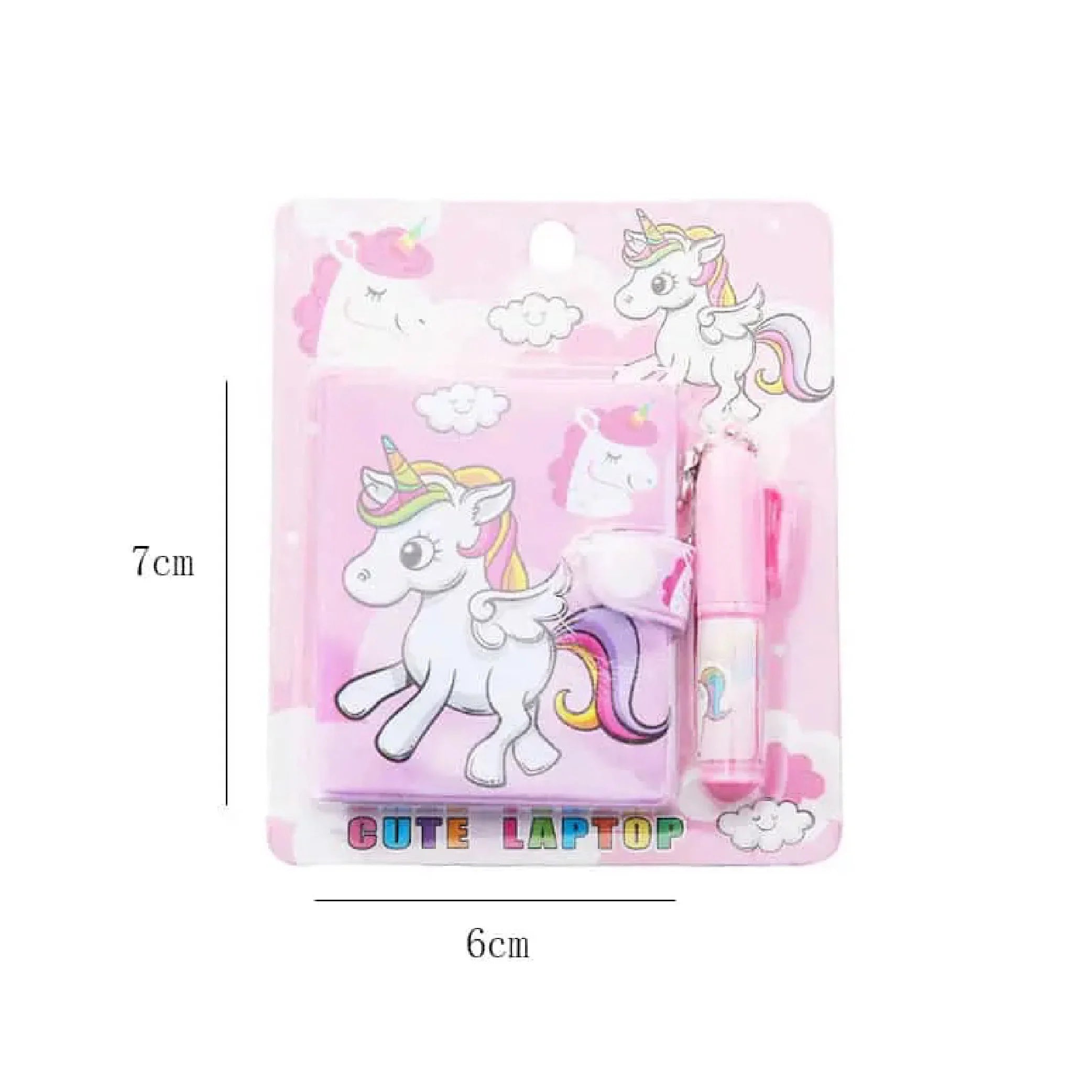 Mini Unicorn Notebook Journal – Cute Autograph Diary with Pen