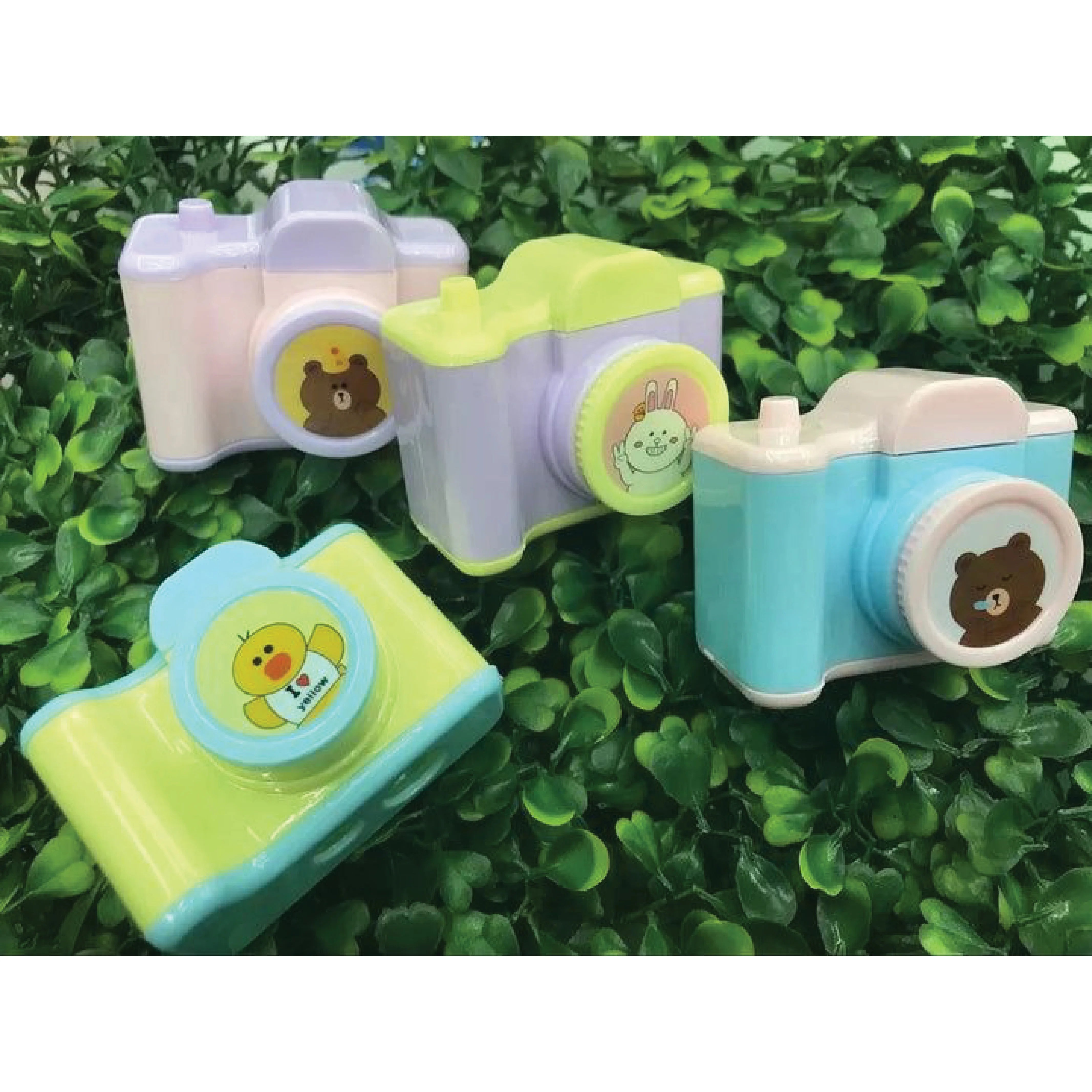 Kawaii Camera Pencil Sharpener – Cute & Creative Stationery