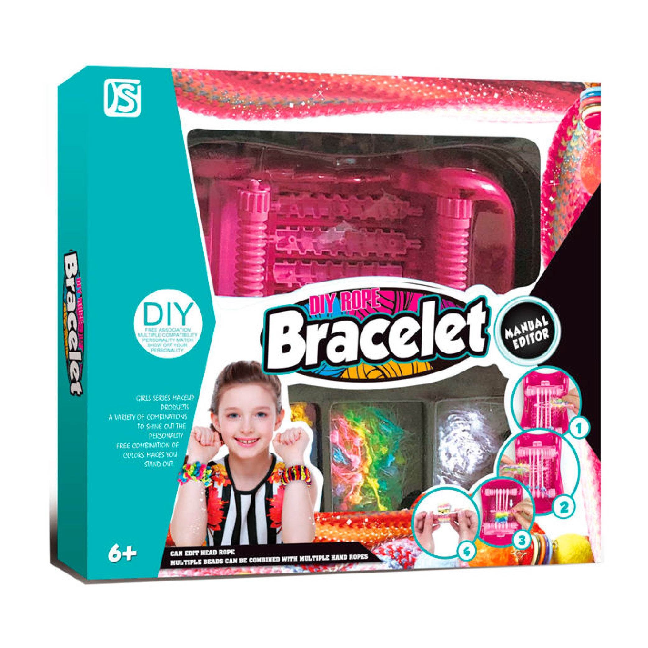 DIY Bracelet and Headgear Knitting Machine Kit for Kids