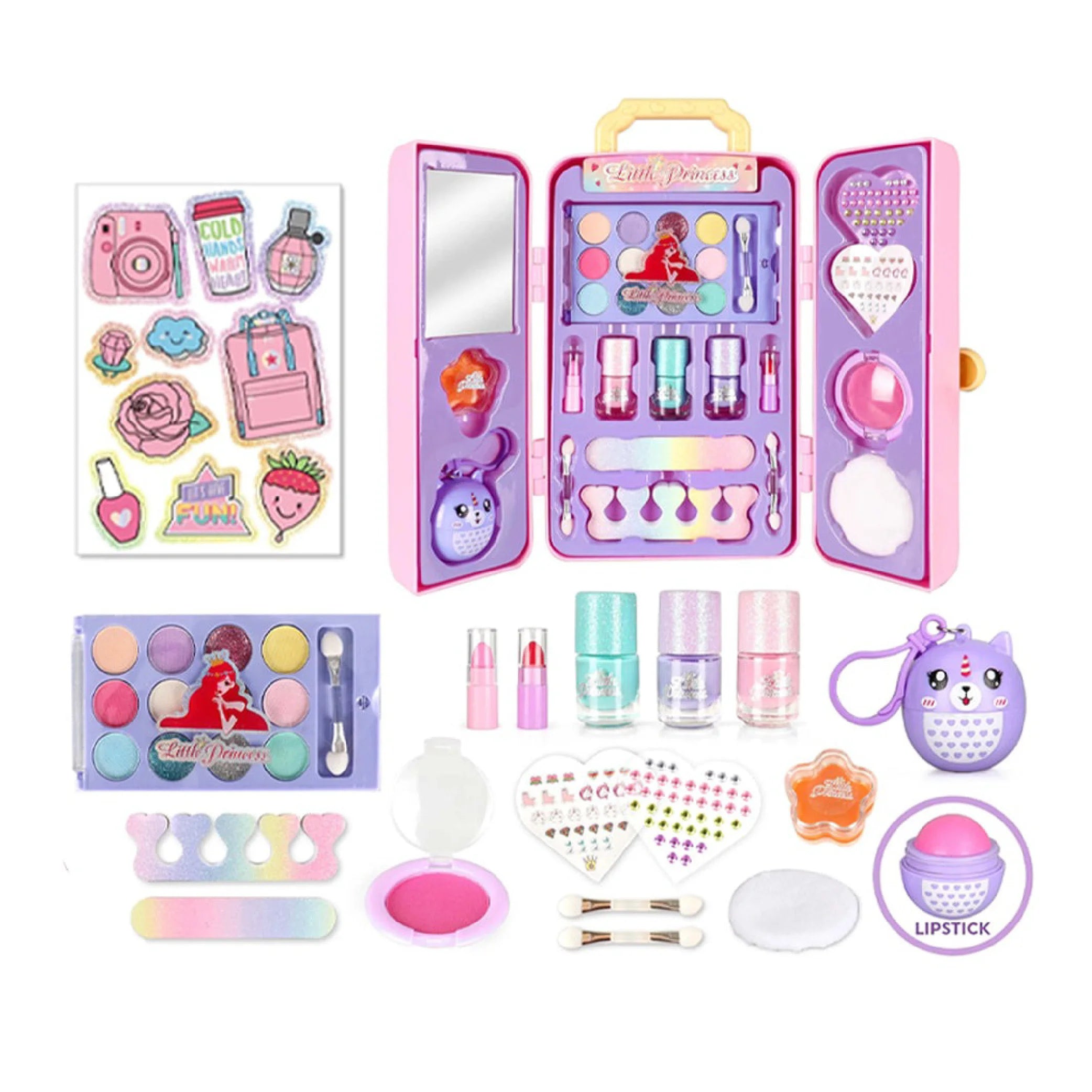 DIY Makeup Kit - Girls' Beauty Set for Imaginative Play