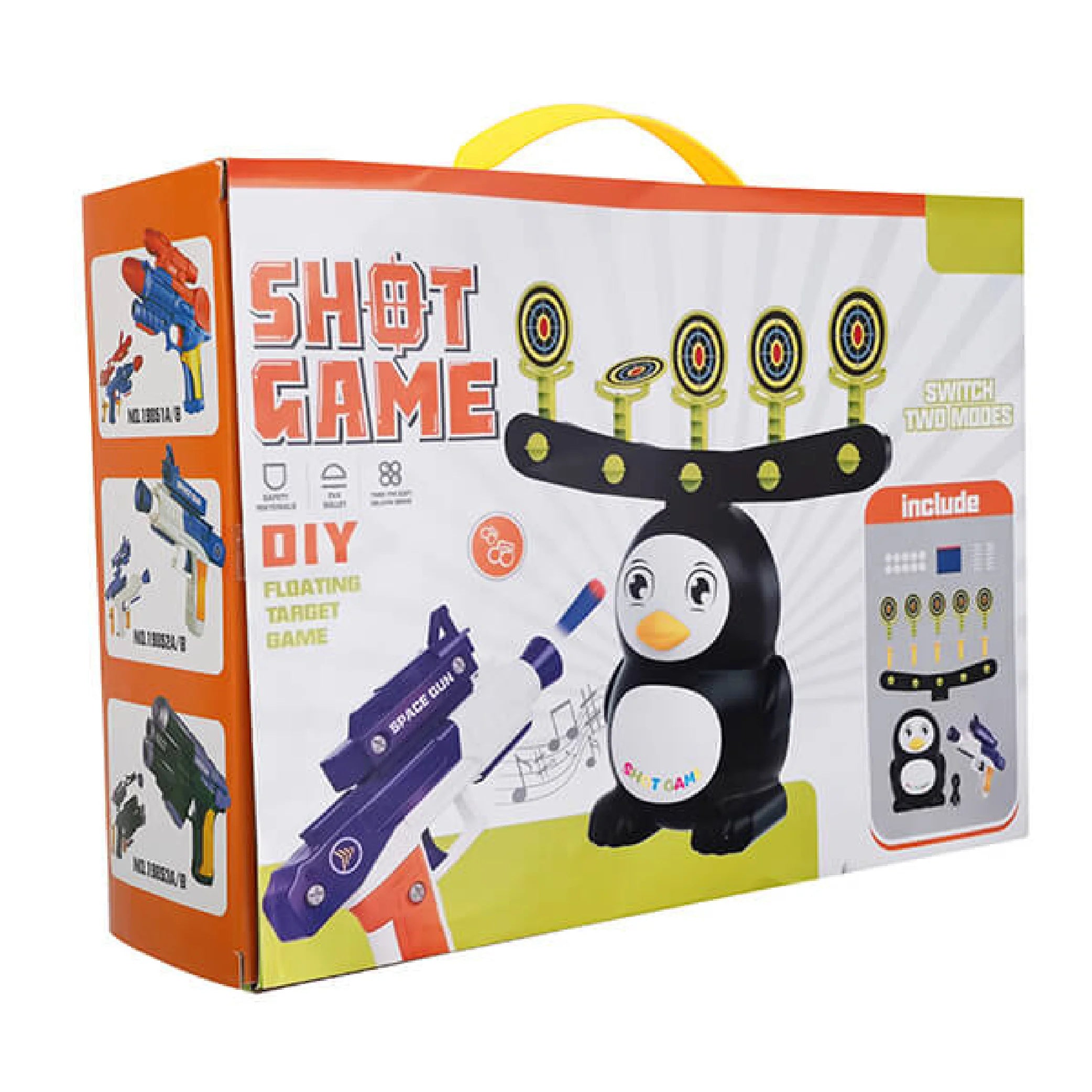 DIY Penguin Floating Target Shooting Carnival Game - Fun & Engaging for Kids!