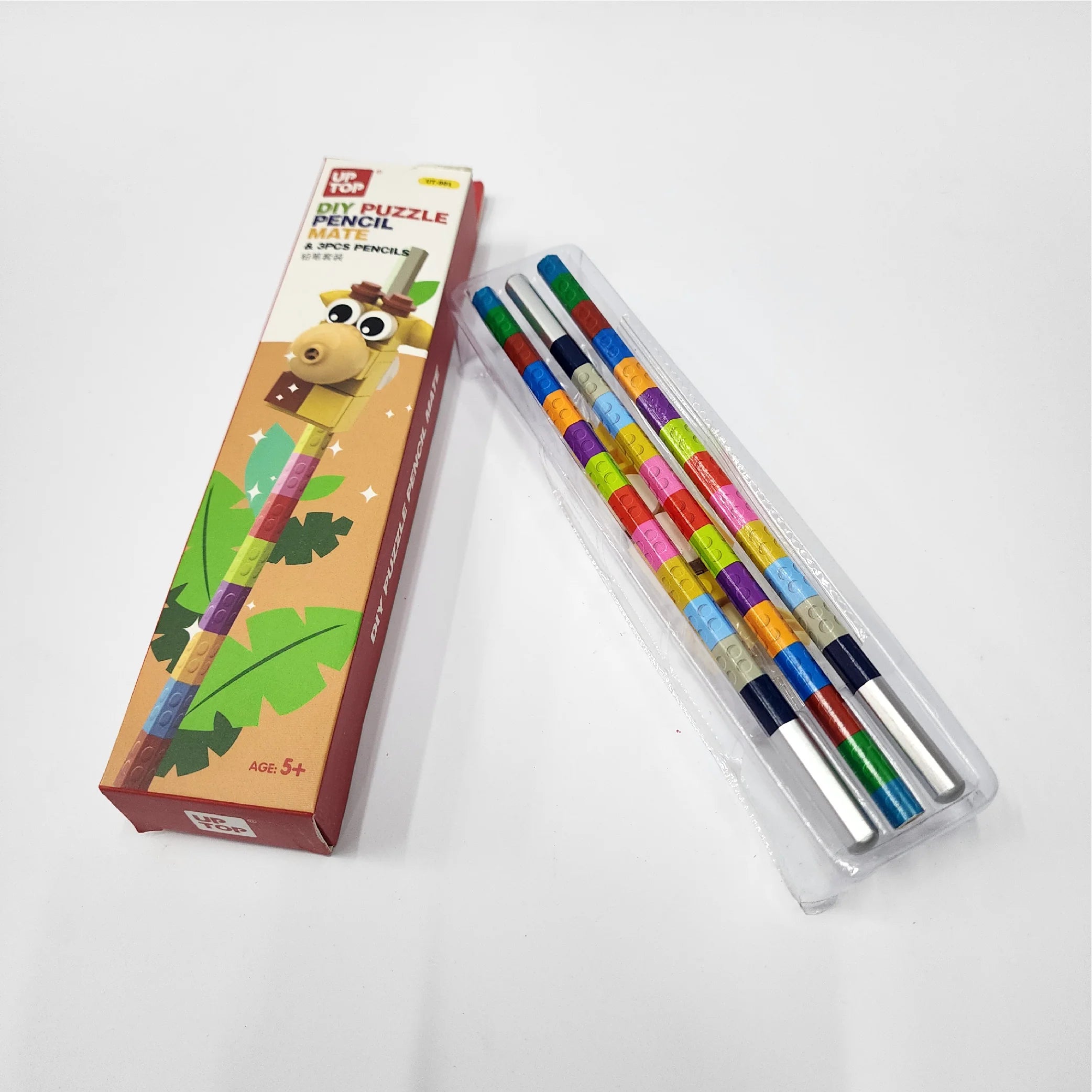 DIY Puzzle Pencil Mate - 3-Piece
