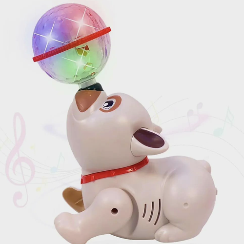 Dancing Dog with 360-Degree Rotating