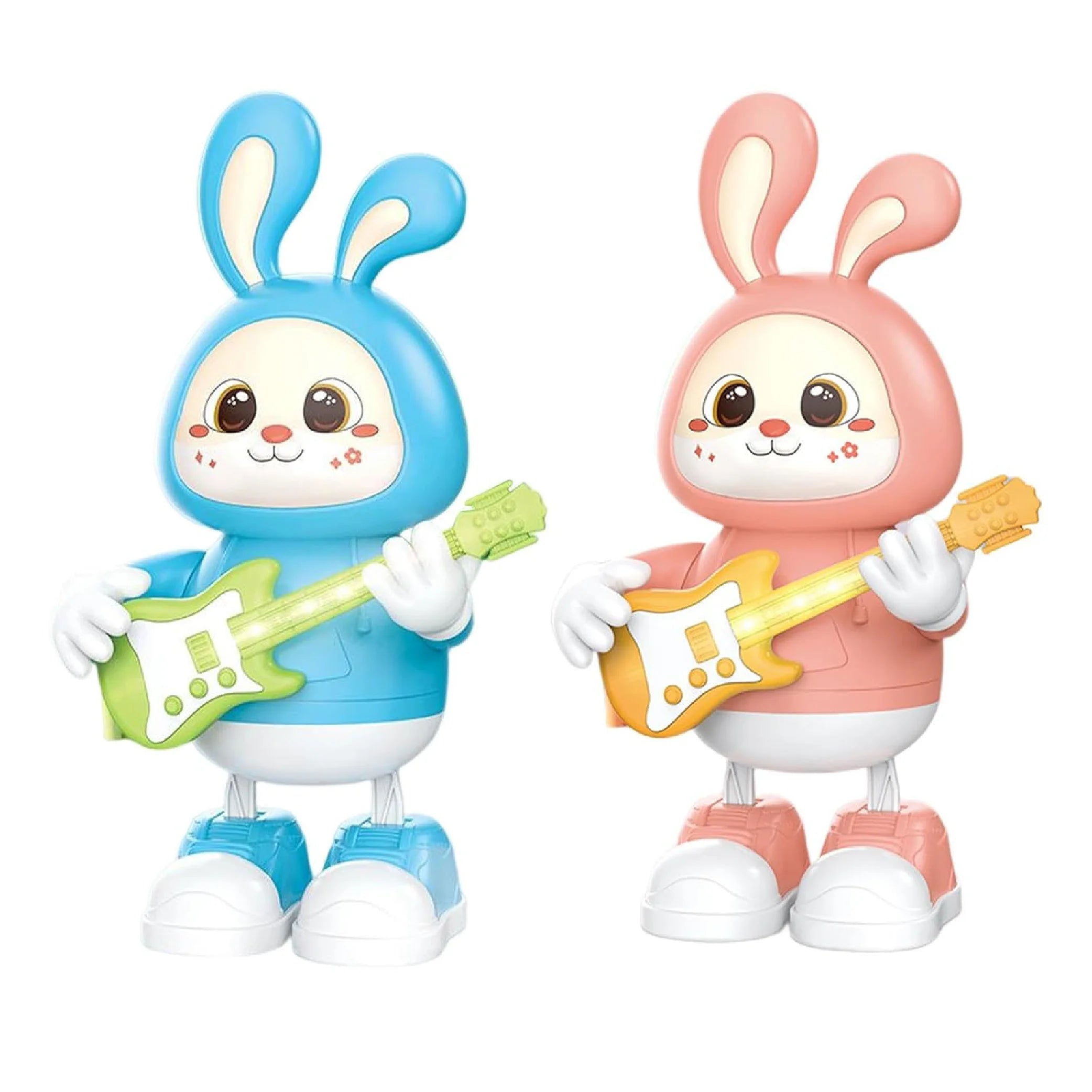 Dancing Rabbit with Guitar