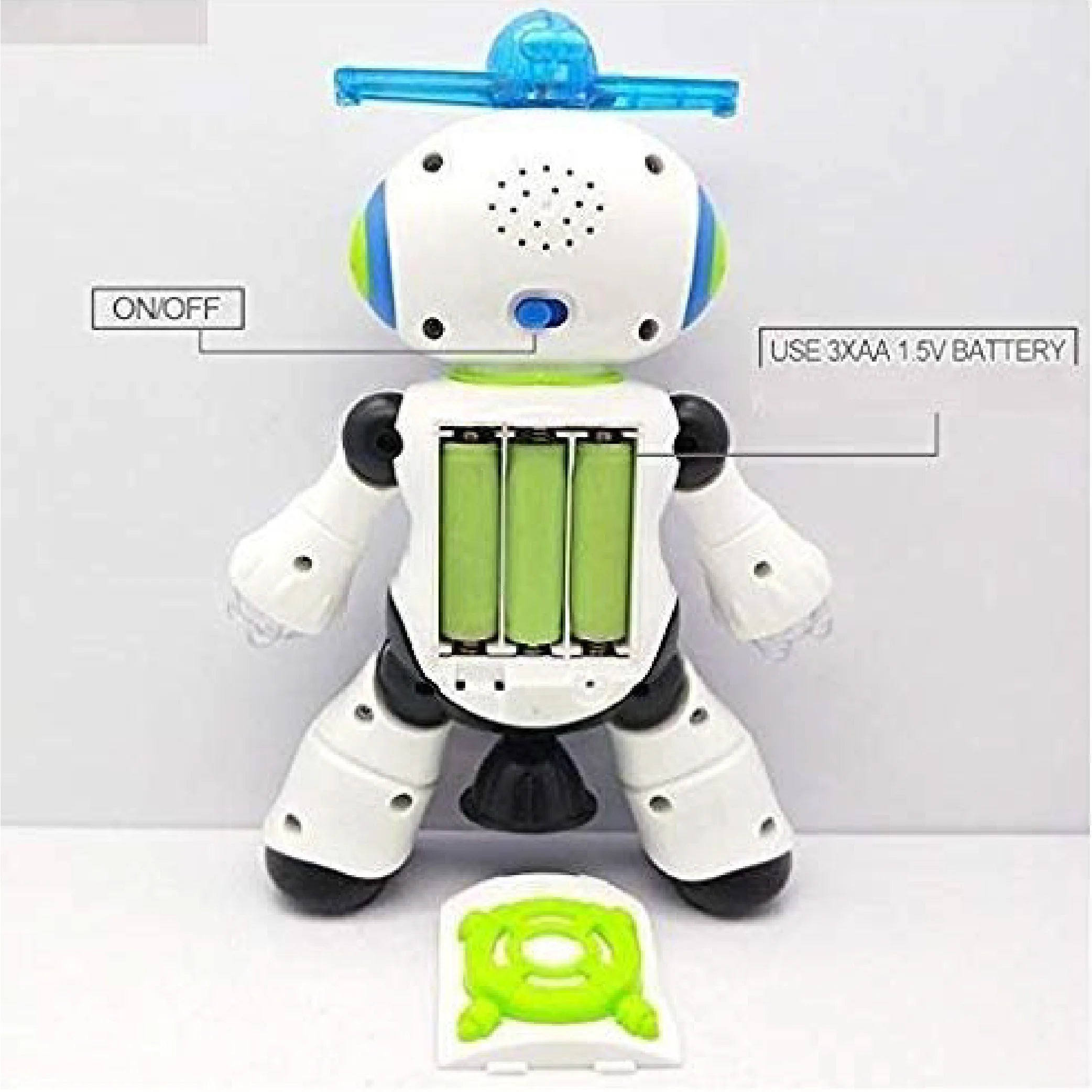 360-Degree Dancing Robot with Bump and Go Function