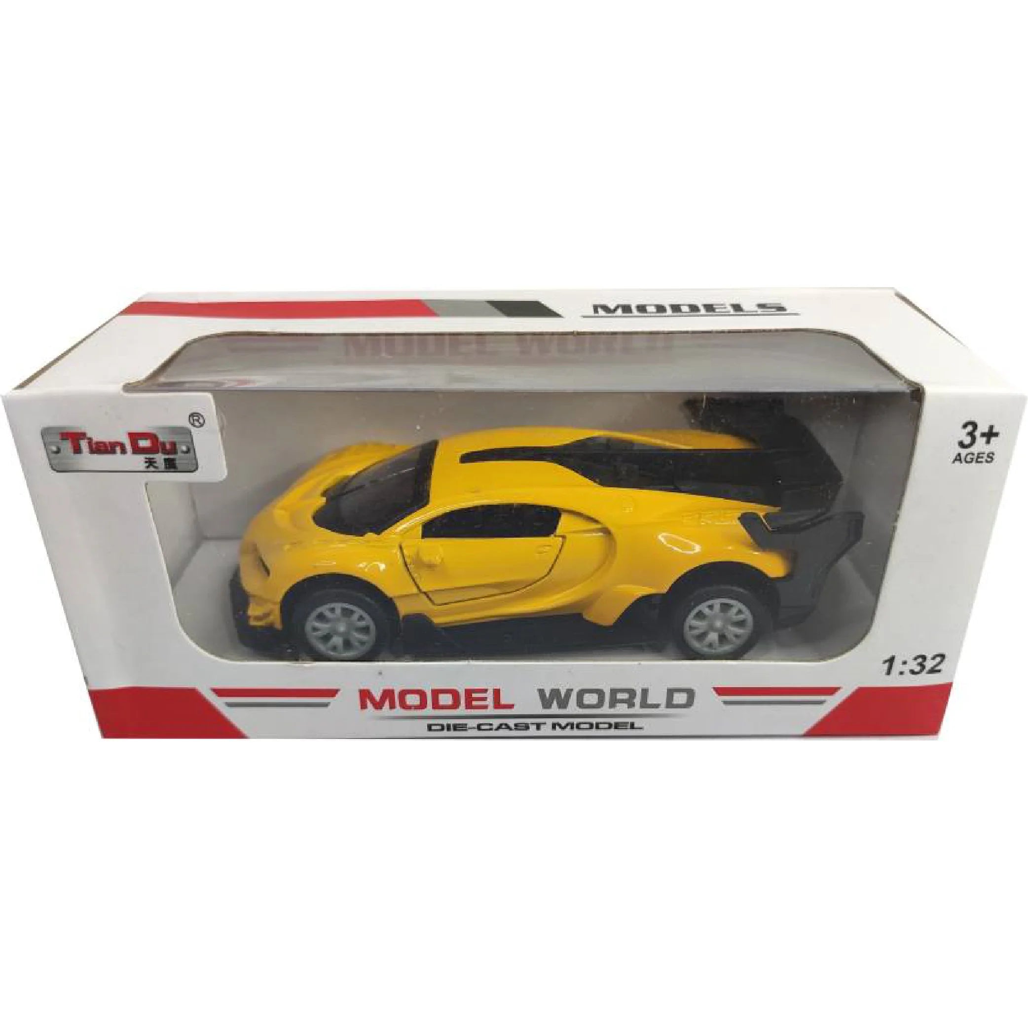 Alloy Pull Back Sport Car - Diecast Metal with Original Sport Car Look!