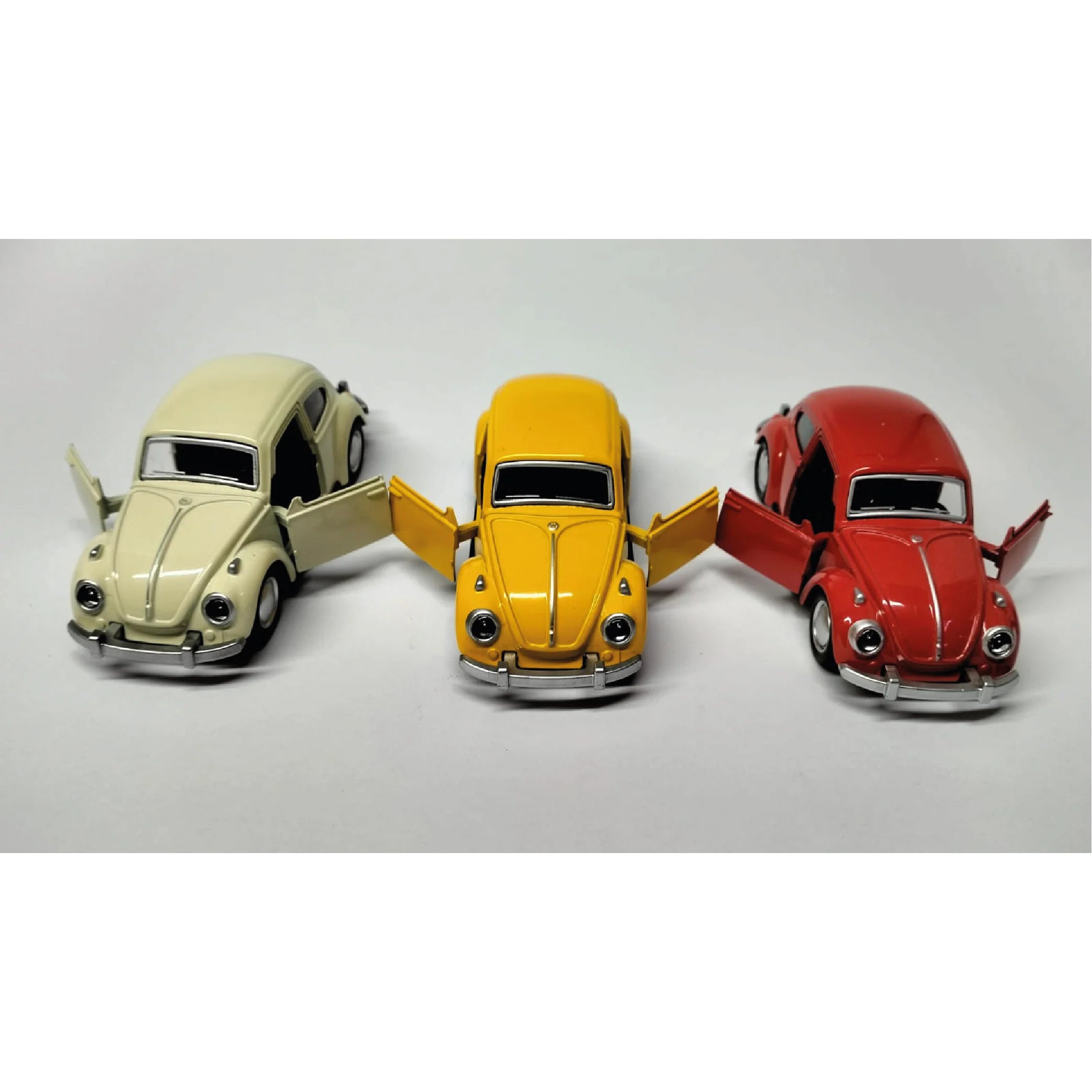 Diecast Volkswagen Beetle Foxy – Metal Body Collectible Toy Car