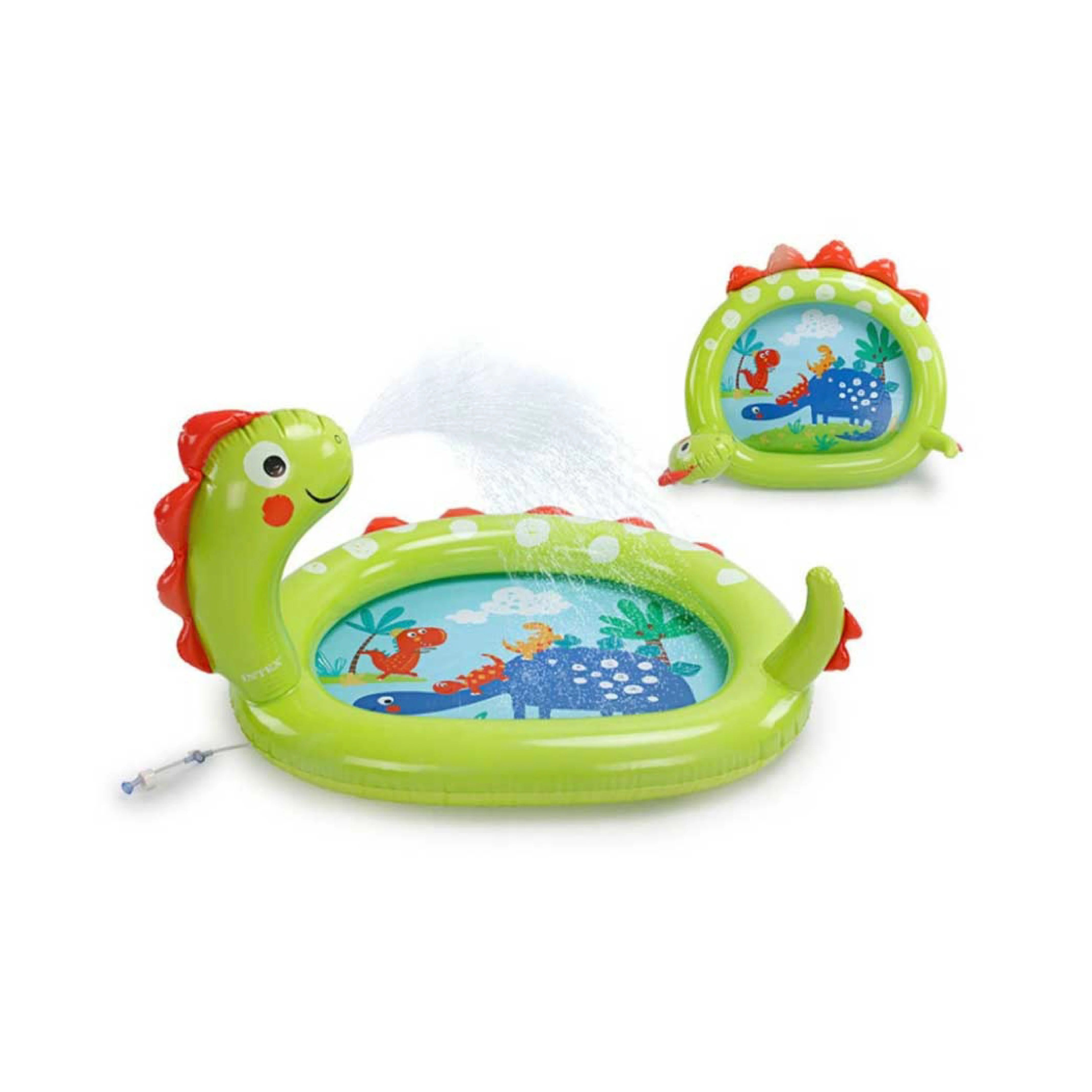 Intex 4 Ft Dinosaur Inflatable Pool 58437 - Fun Fountain for Kids