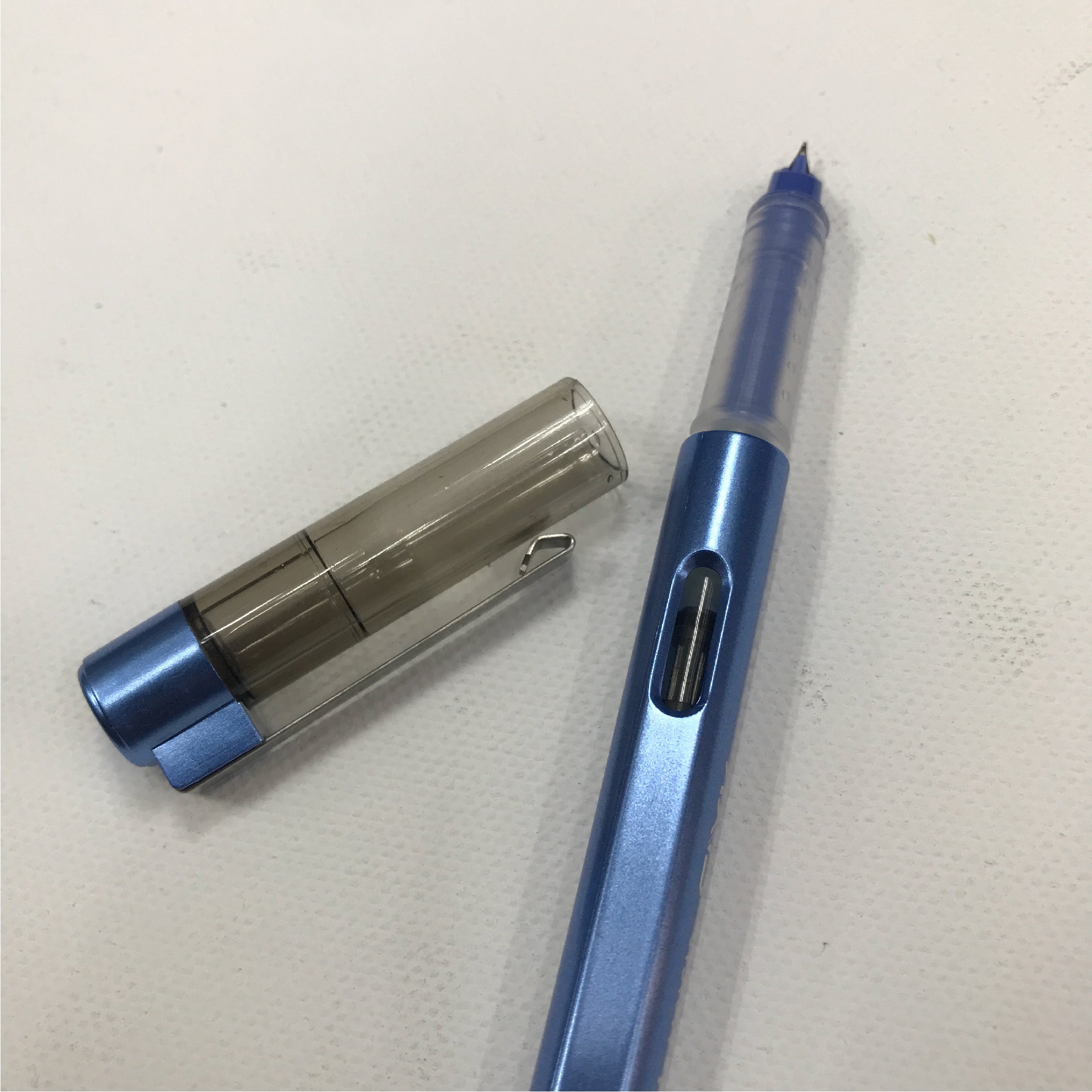 Axis Vision Fountain Pens - 10 Pack, Smooth Writing with Dual Ink System (0.7mm)