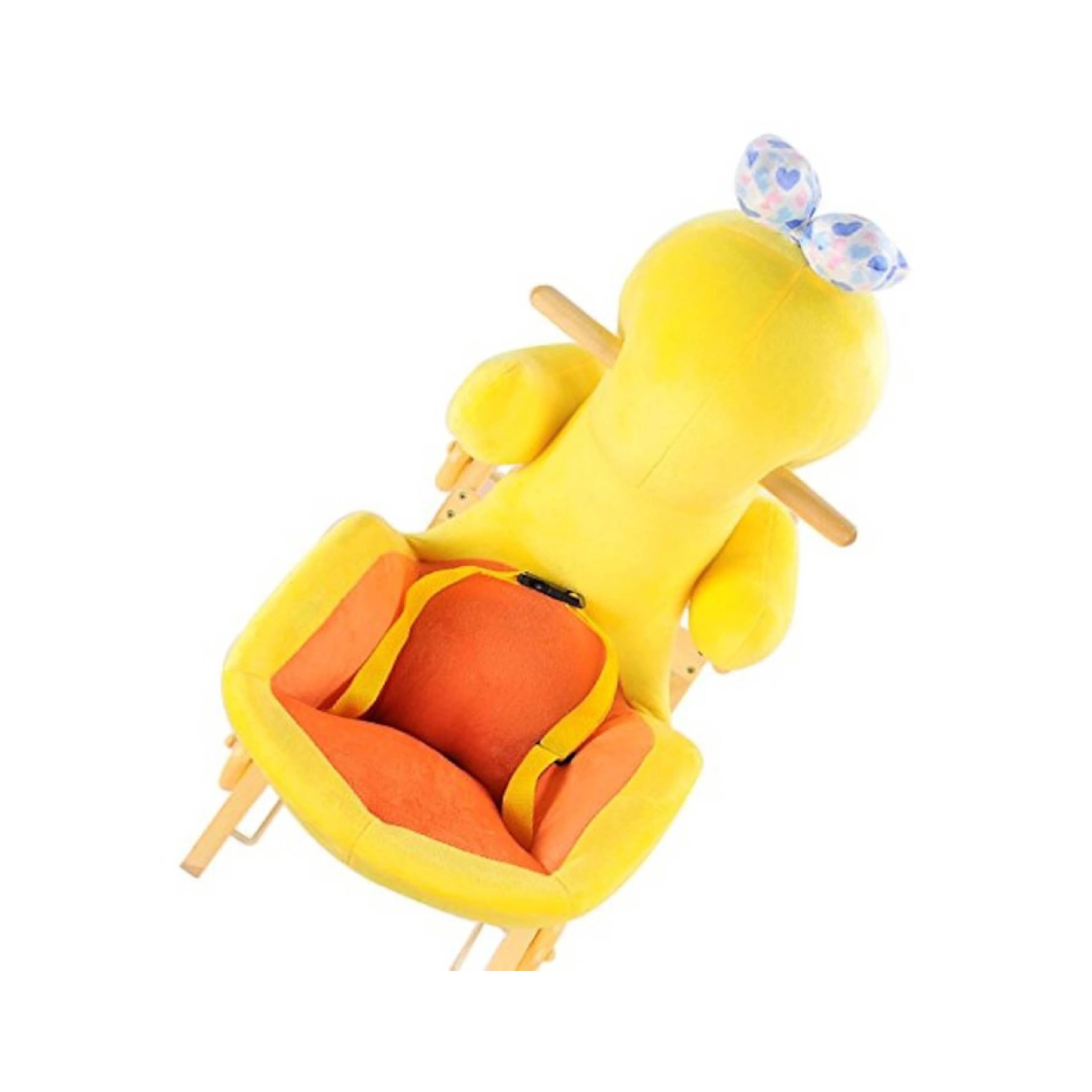 Duck Baby Rocking Chair & Ride-On – 2-in-1 Plush Toy