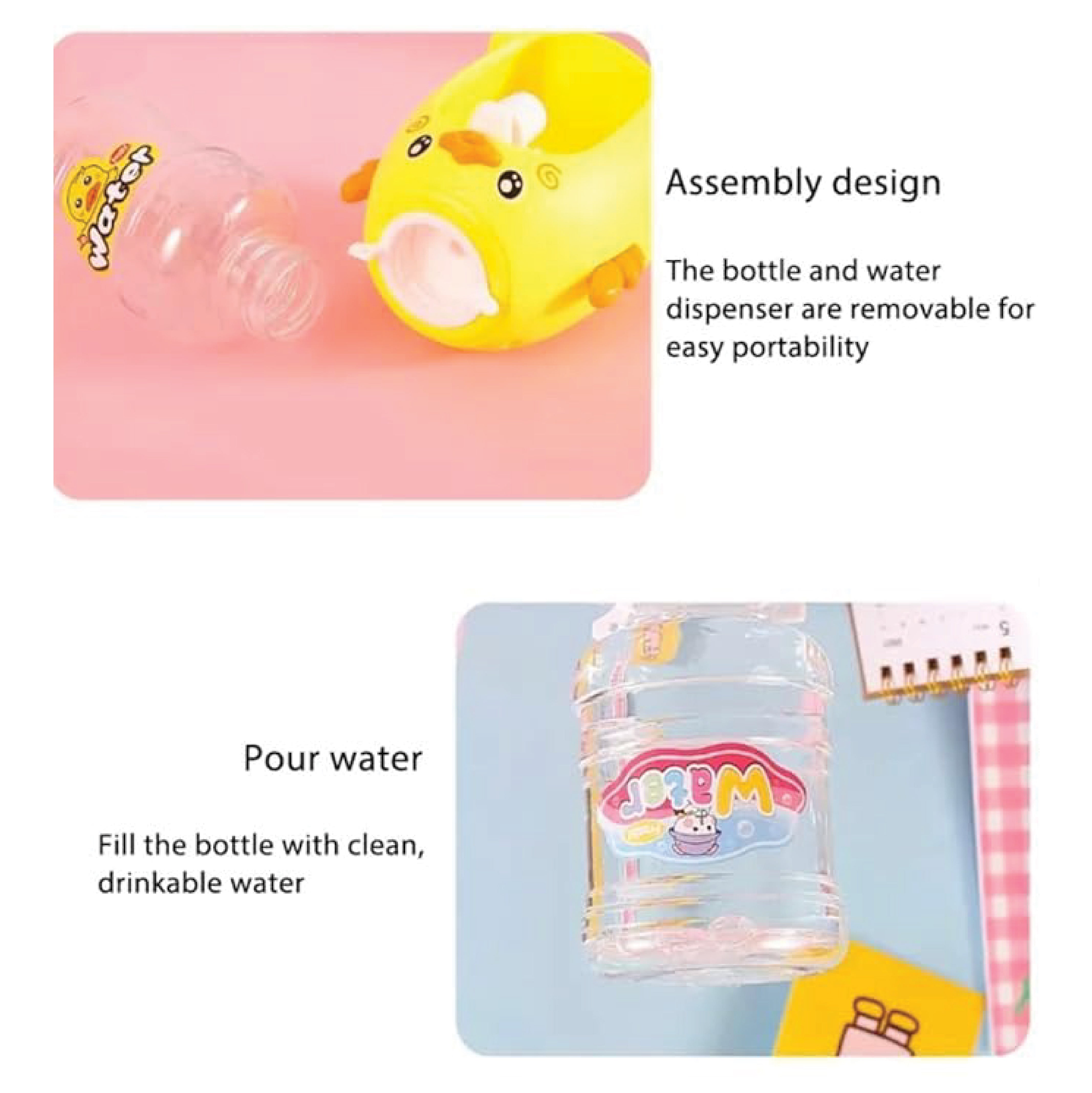 Mini Duck Drink Water Dispenser Toy – Fun Kitchen Play Fountain