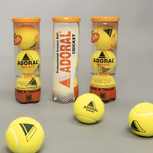 Adroll Ball Jar - Pack of 3 High-Quality Cricket Tape Balls