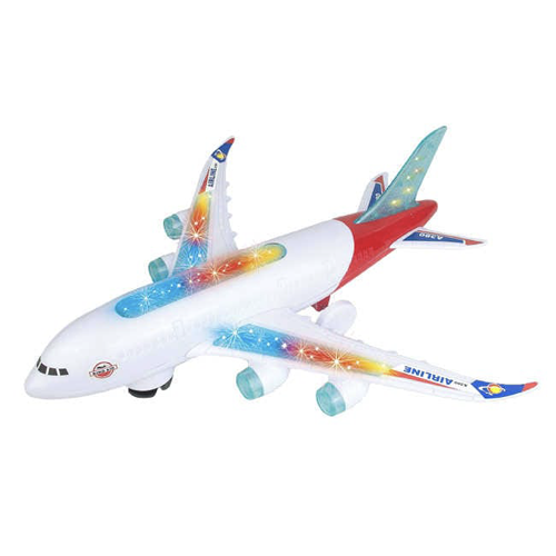 Large Airbus A380 Toy Plane - Interactive & Fun for Kids