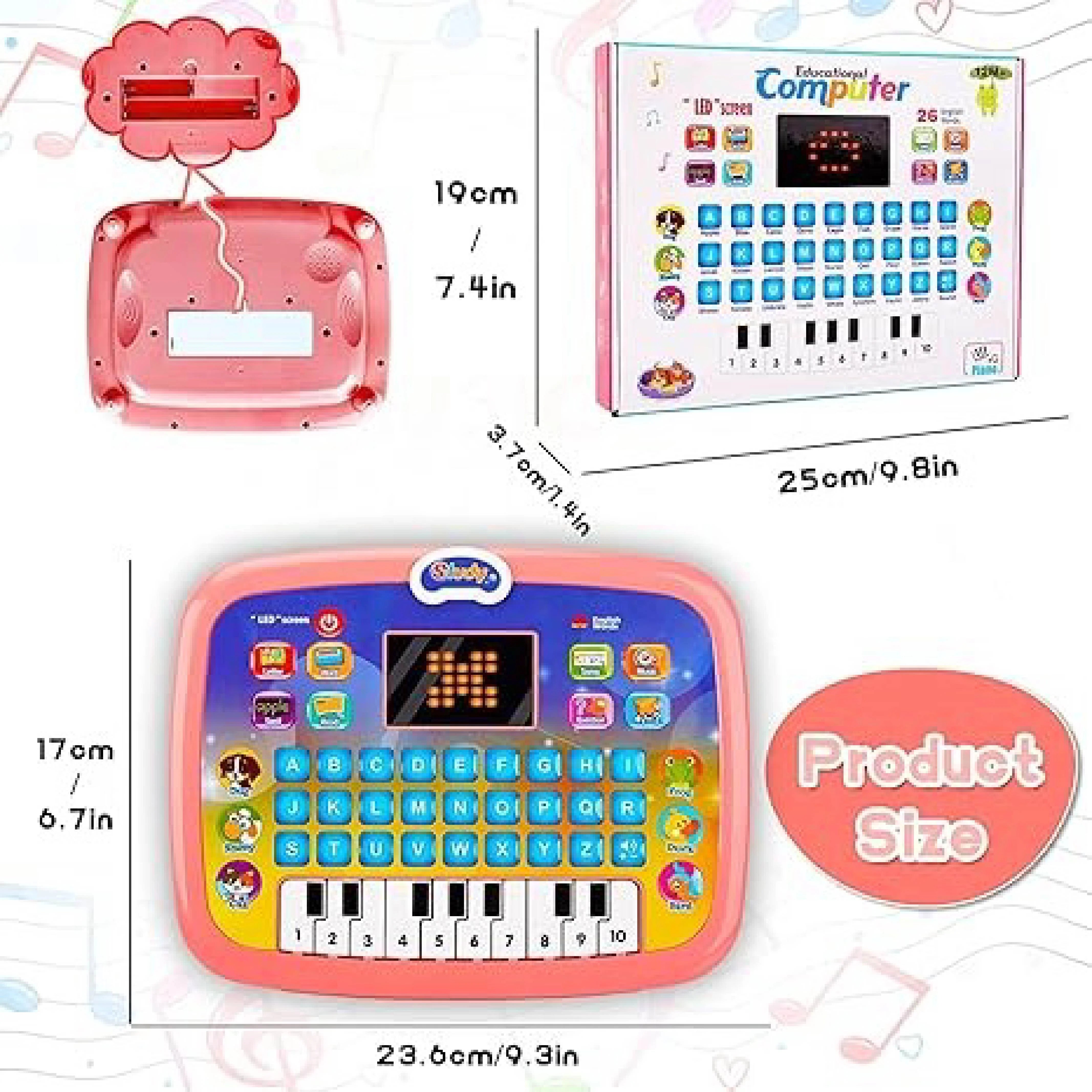 Educational Computer X2020: Early Learning Mini Laptop Toy for Kids