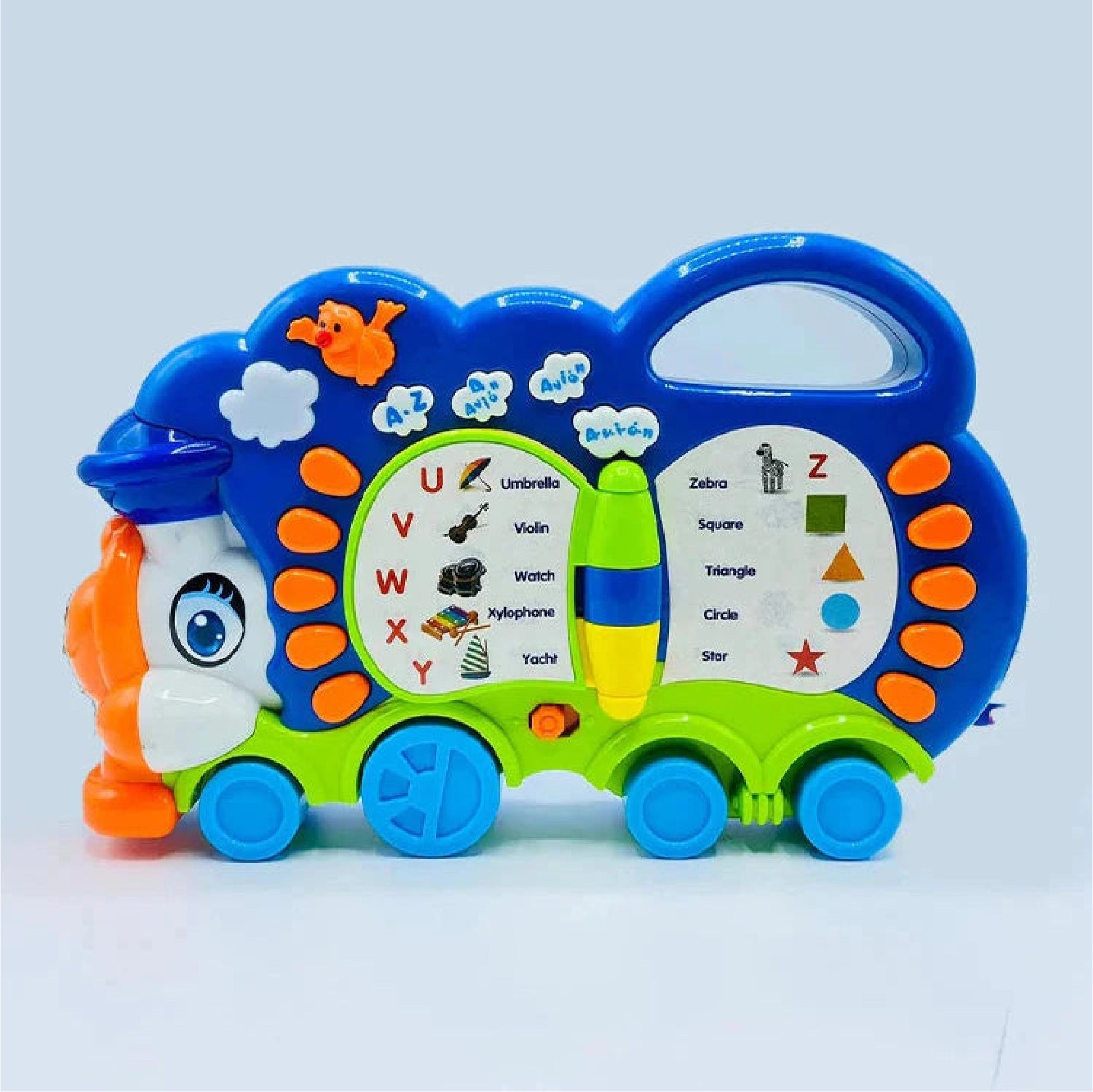 Interactive Talking Alphabet Train - Educational Toy for Toddlers