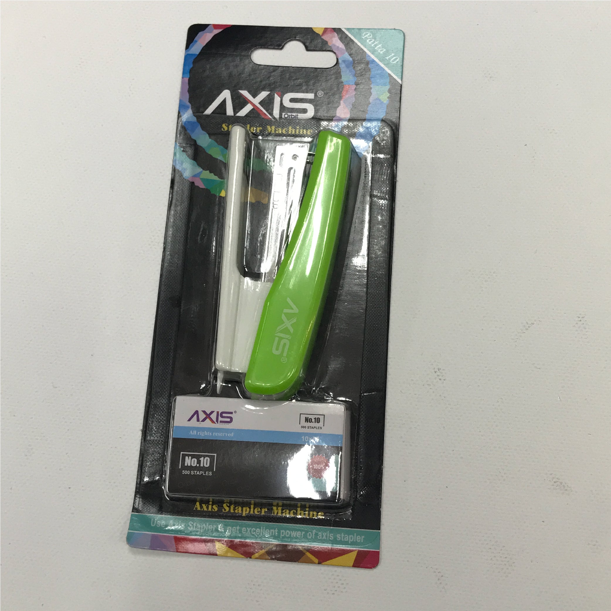 AXIS Stapler Machine - Compact and Durable with No. 10 Staples