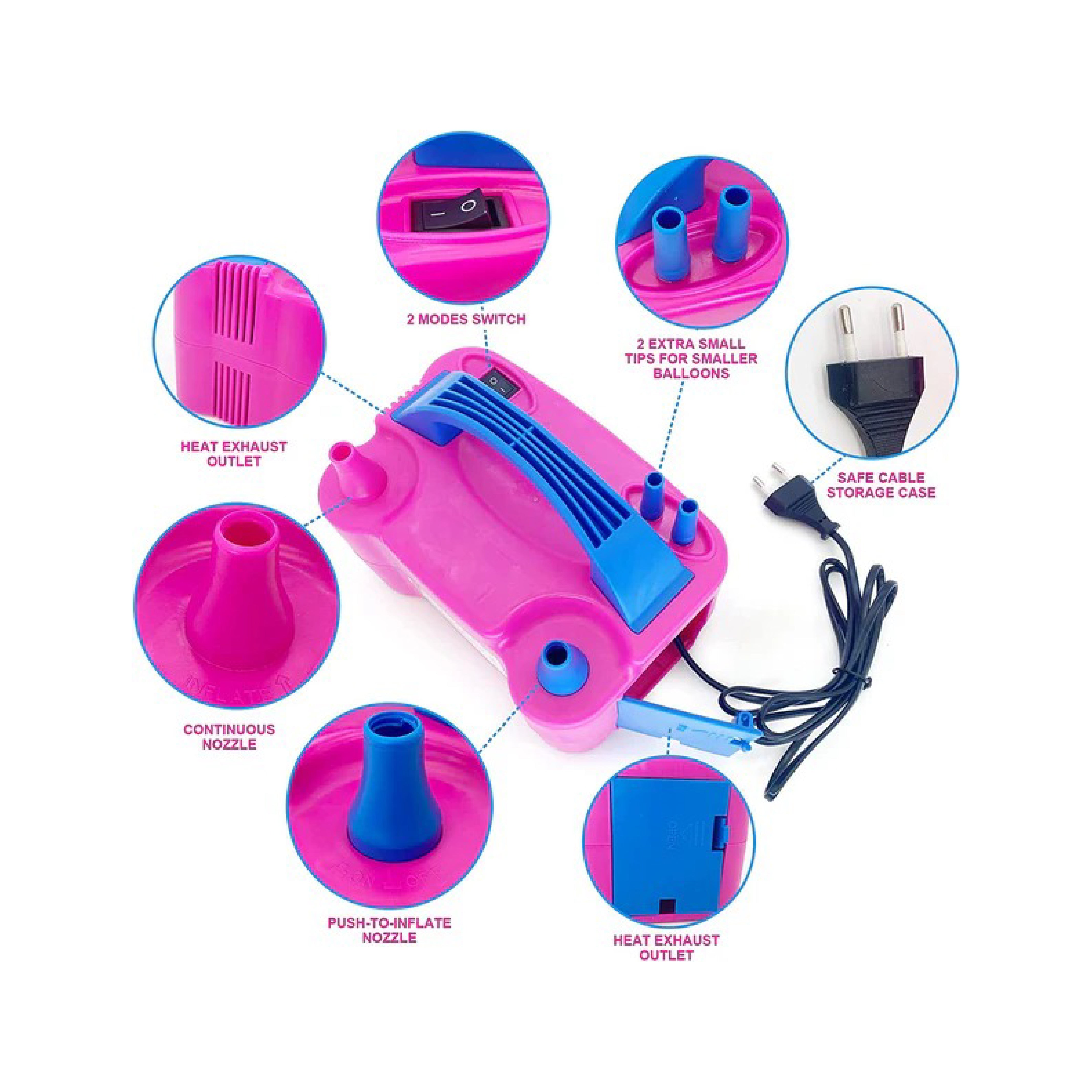 Electric Balloon Pump for Party Decorations