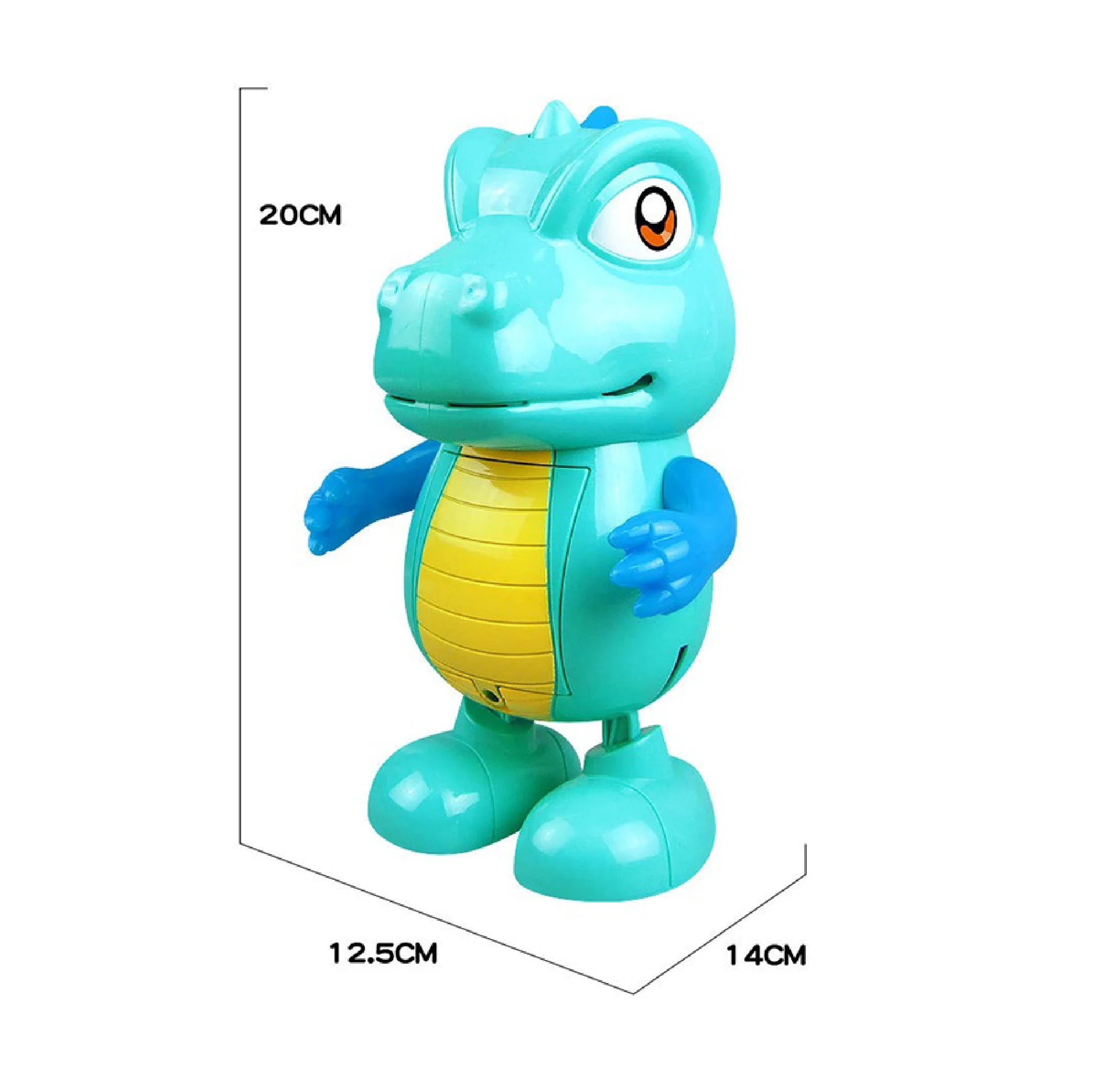 Electric Dancing Dinosaur Model – Light & Music Educational Toy for Kids