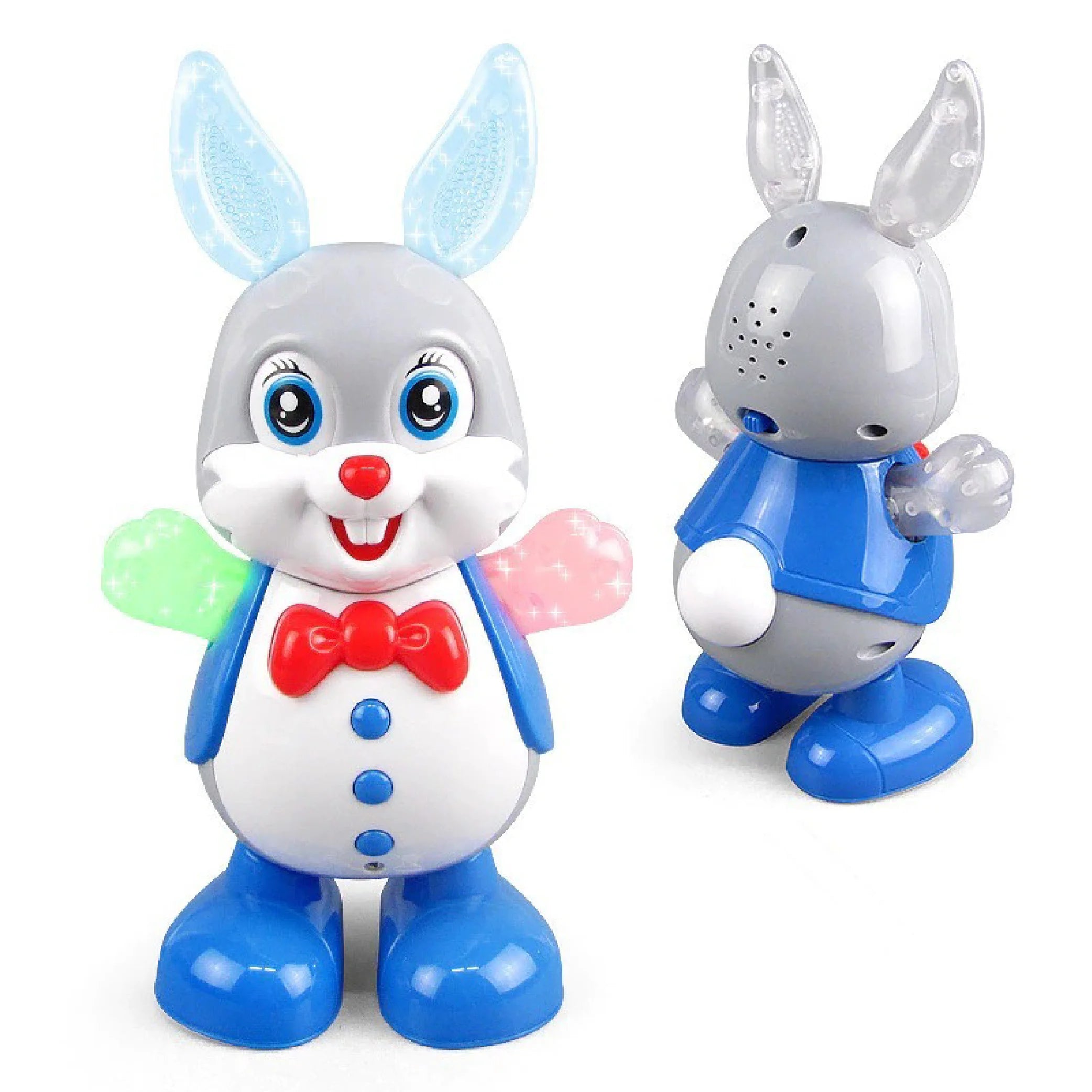 Electric Dancing Music Lighting Rabbit Toy - Fun & Educational!