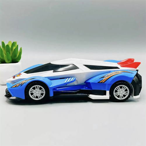 Electric Deformation Car with Lights & Sound – Transforming Robot Toy