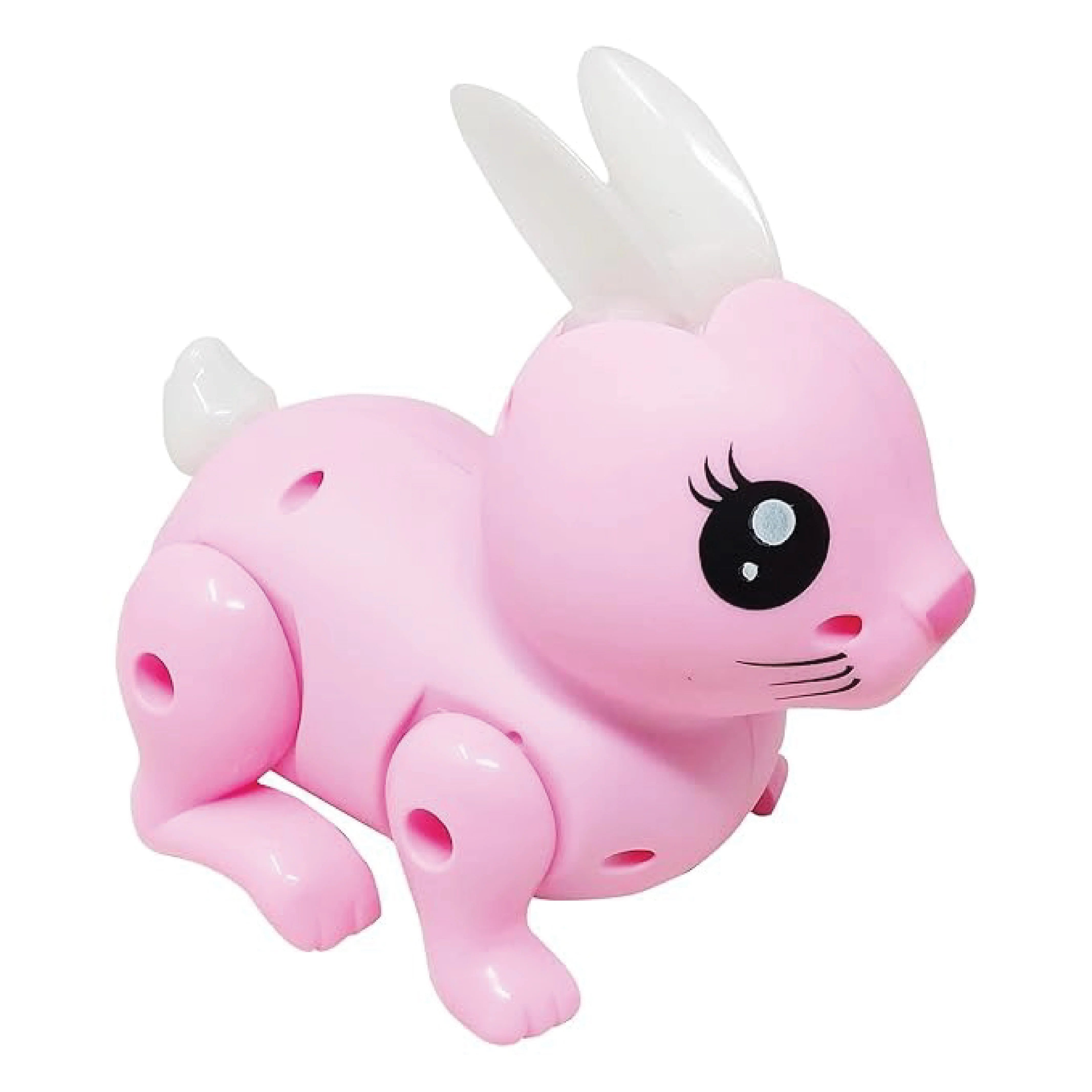 Electric Jumping Rabbit Toy with Lights and Music for Kids