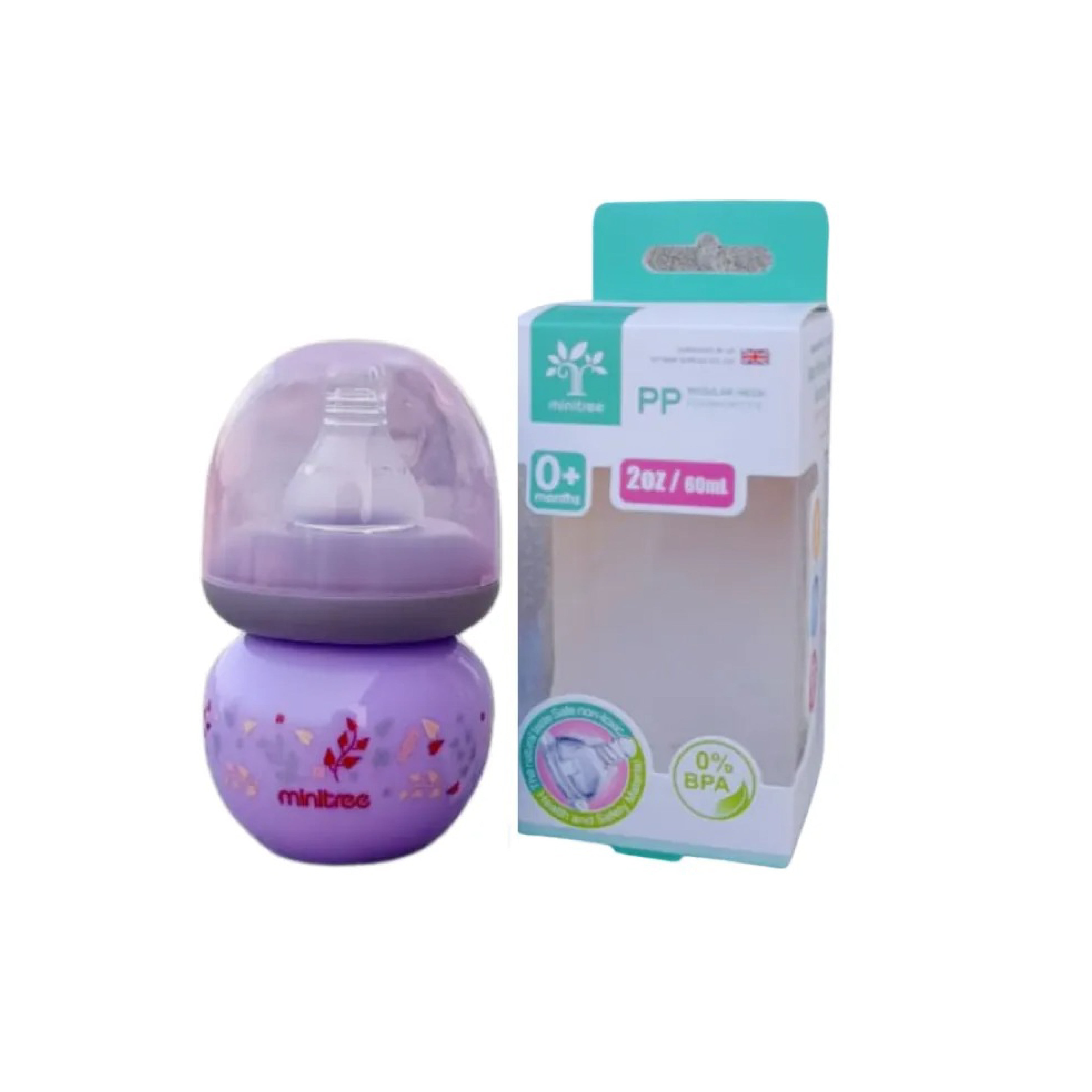 Anti-Colic Silicon Baby Feeding Bottle - Wide Neck, Mother Simulation, No Fan