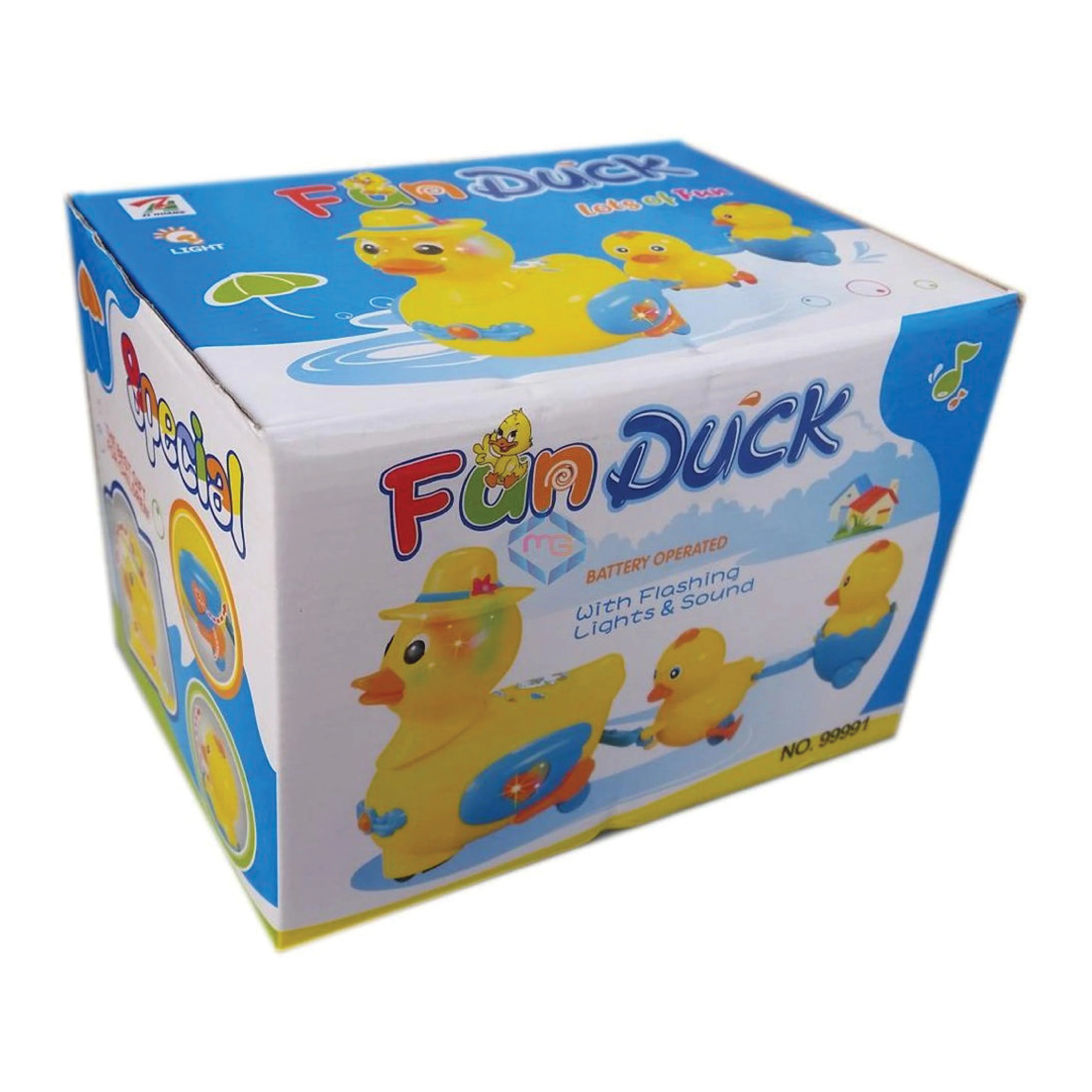 Fun Duck Family 99991 - High-Quality Baby Toy Fan Duck