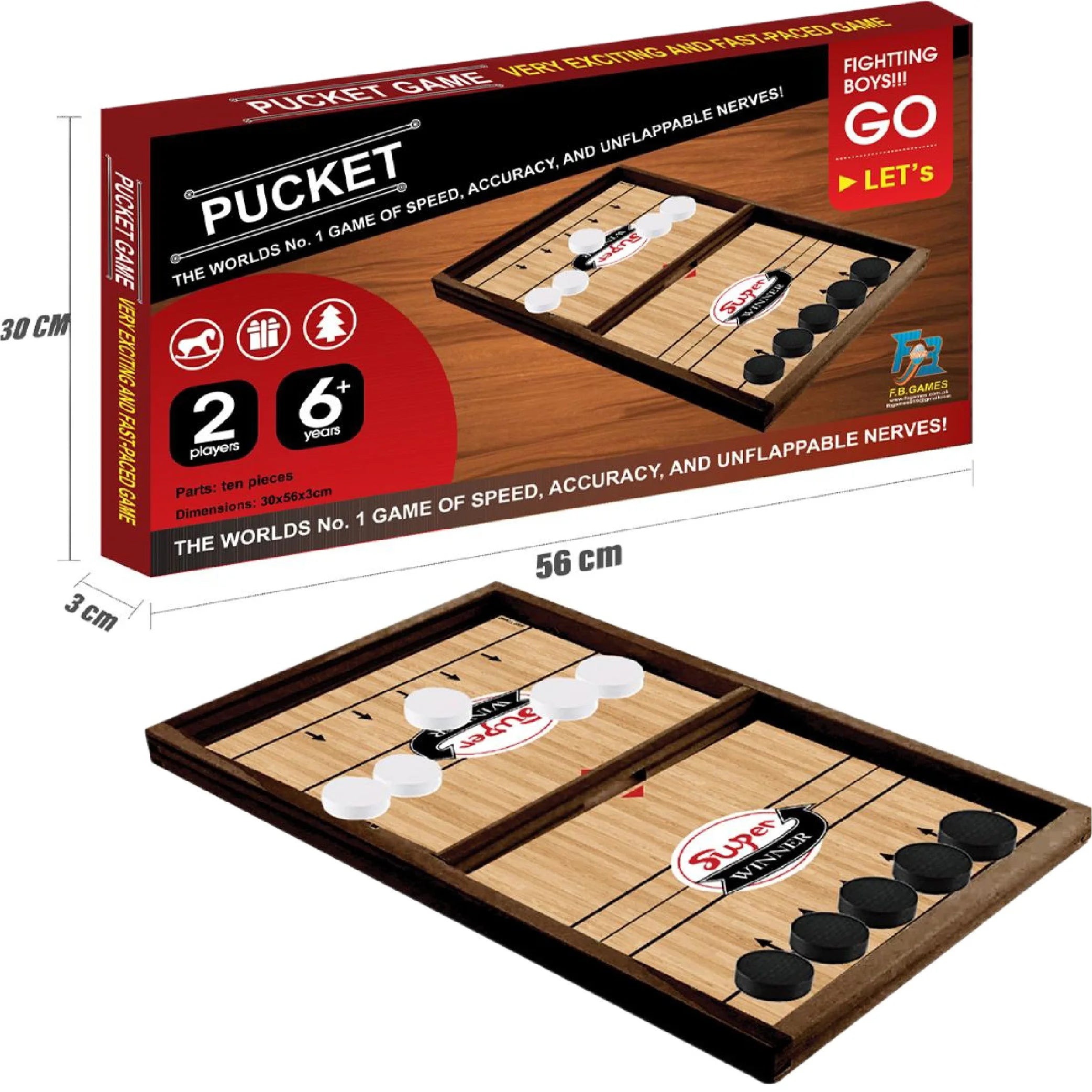 Fast Sling Puck Game – Exciting 2-Player Home Entertainment!